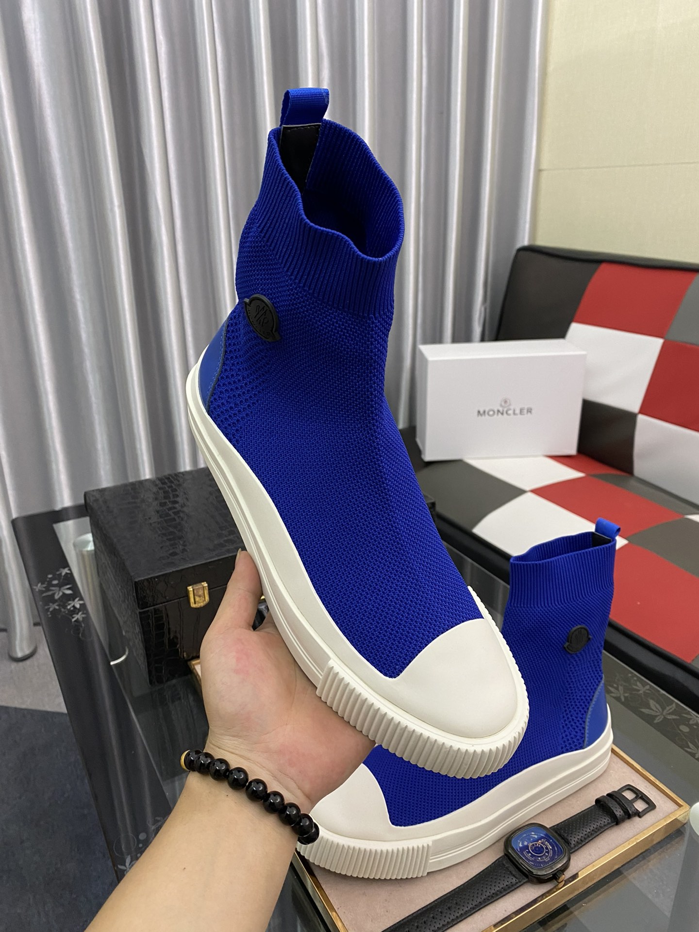 Moncler Socks Sneaker 3 - vstockx