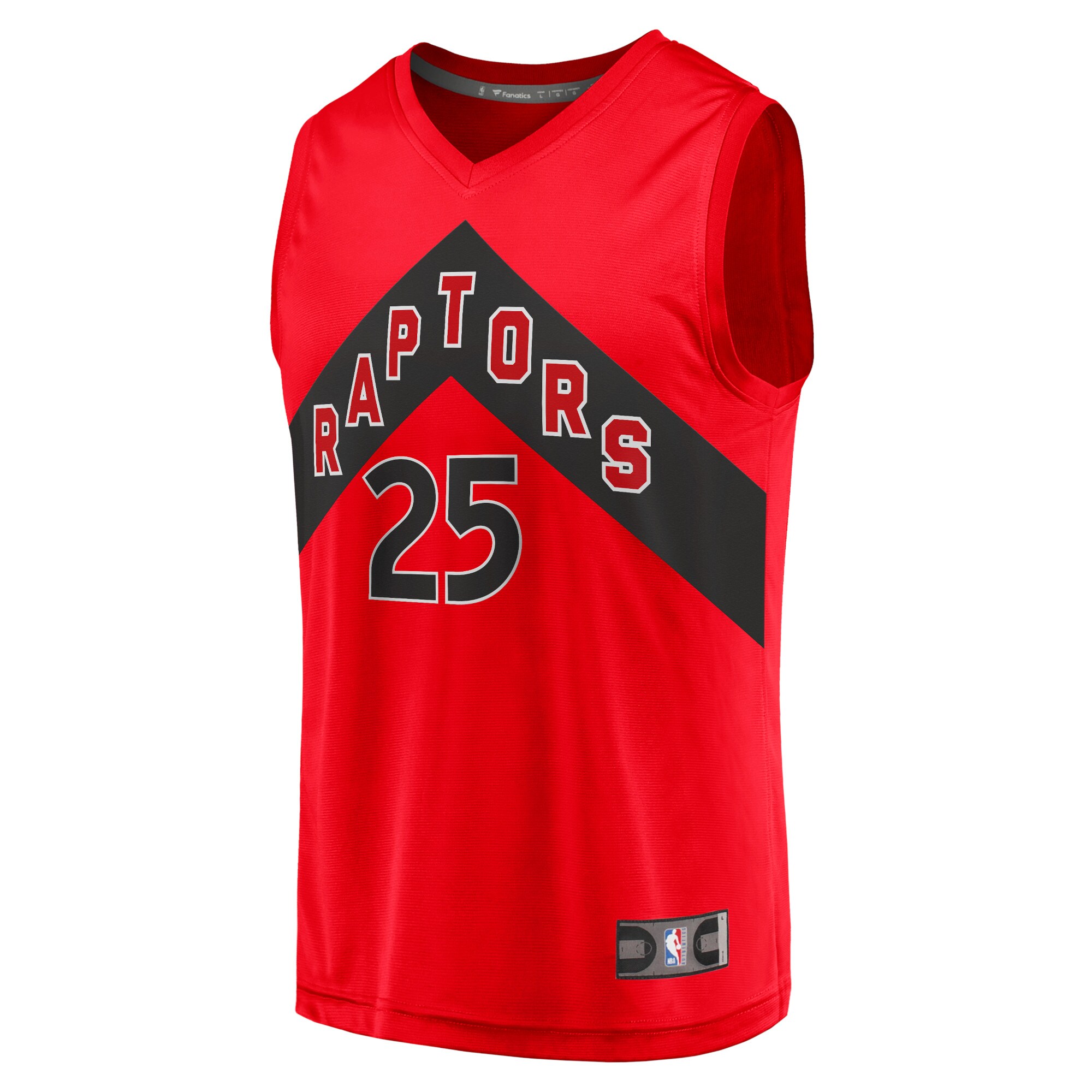 Chris Boucher Toronto Raptors Fanatics Branded Youth 2021/22 Fast Break Replica Jersey - Icon Edition - Red - vstockx