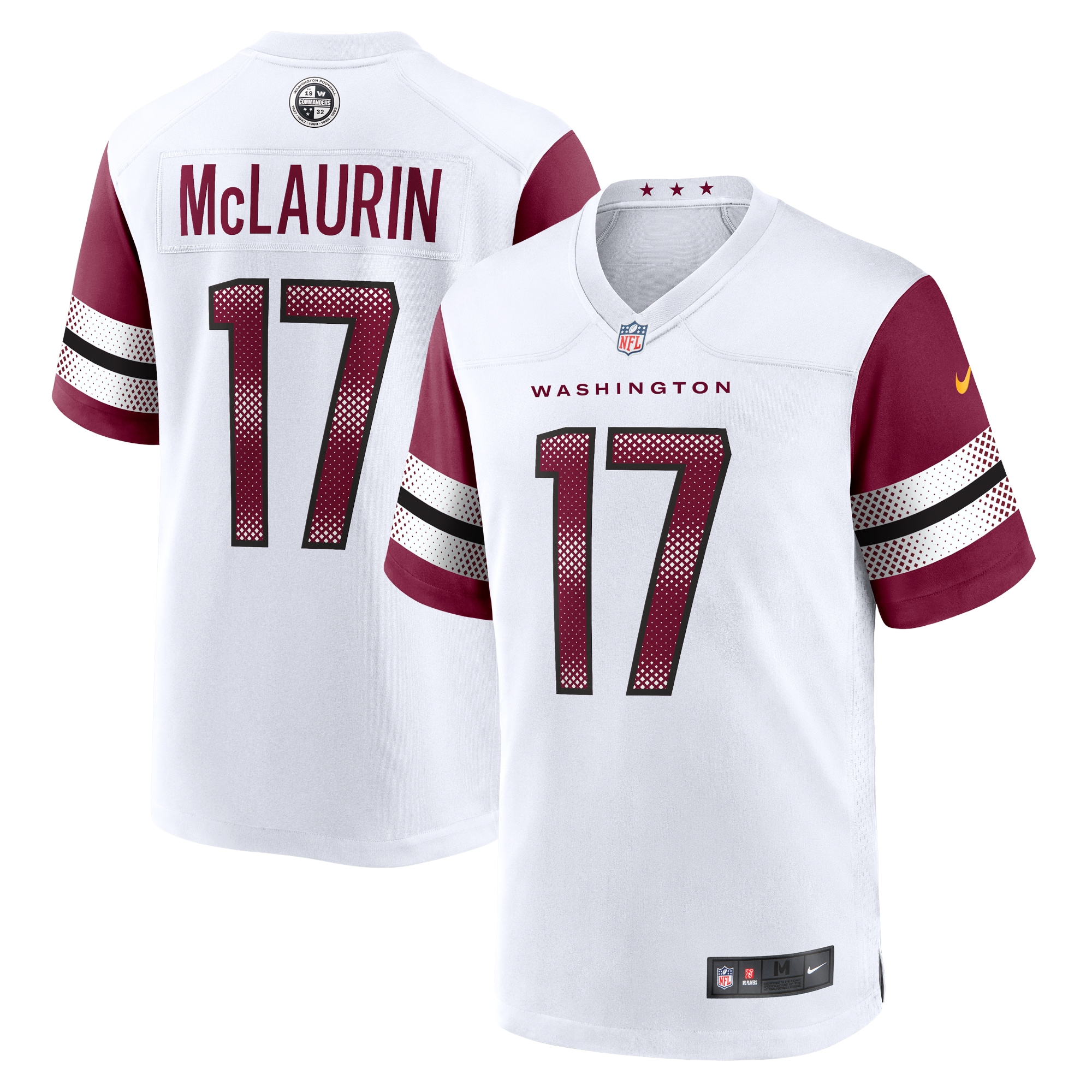 Terry McLaurin Washington Commanders Nike Game Jersey - White - vstockx