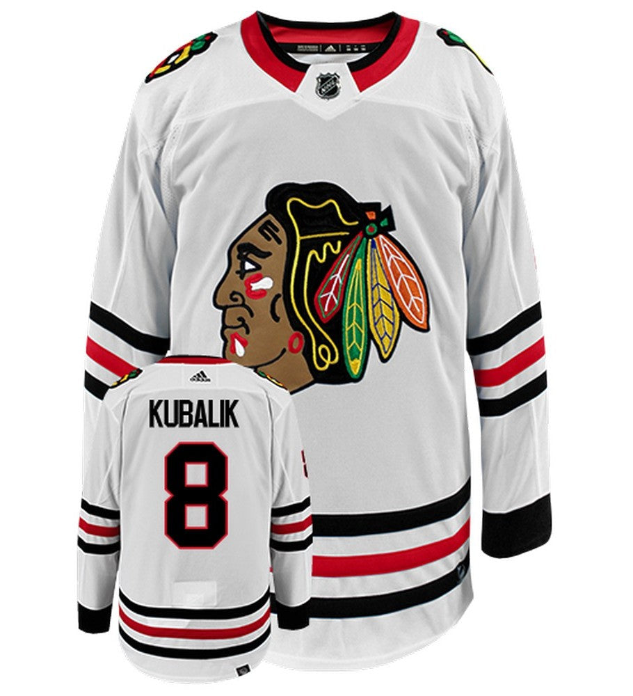 Dominik Kubalik Chicago Blackhawks Adidas Primegreen Authentic NHL Hockey Jersey - vstockx