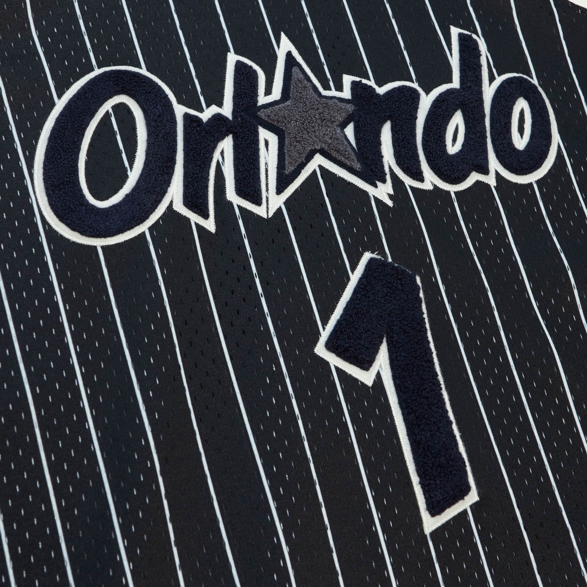 Off Court Chenille Swingman Penny Hardaway Orlando Magic 1994-95 Jersey - vstockx