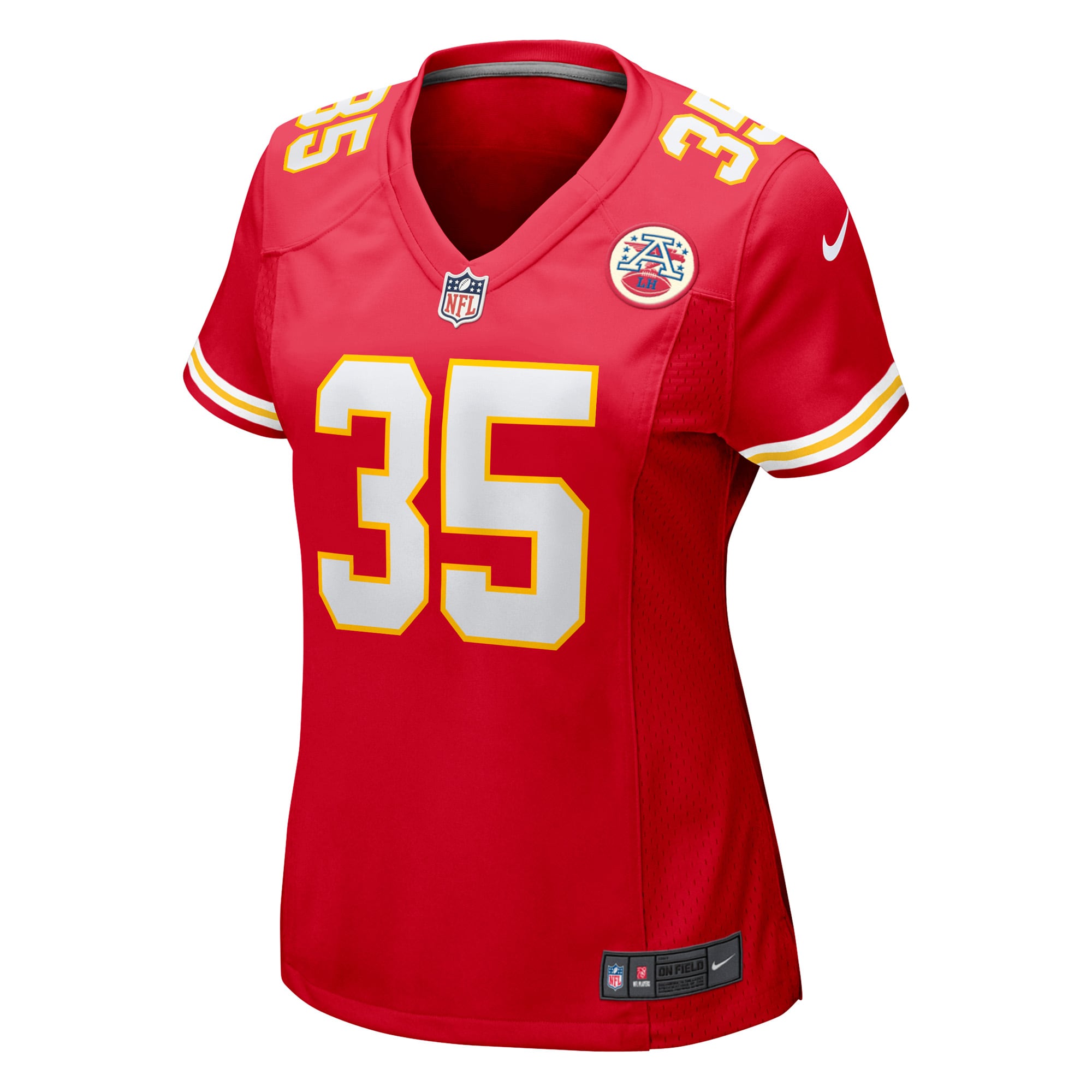 Women's Nike Jaylen Watson Red Kansas City Chiefs Game Player Jersey - vstockx