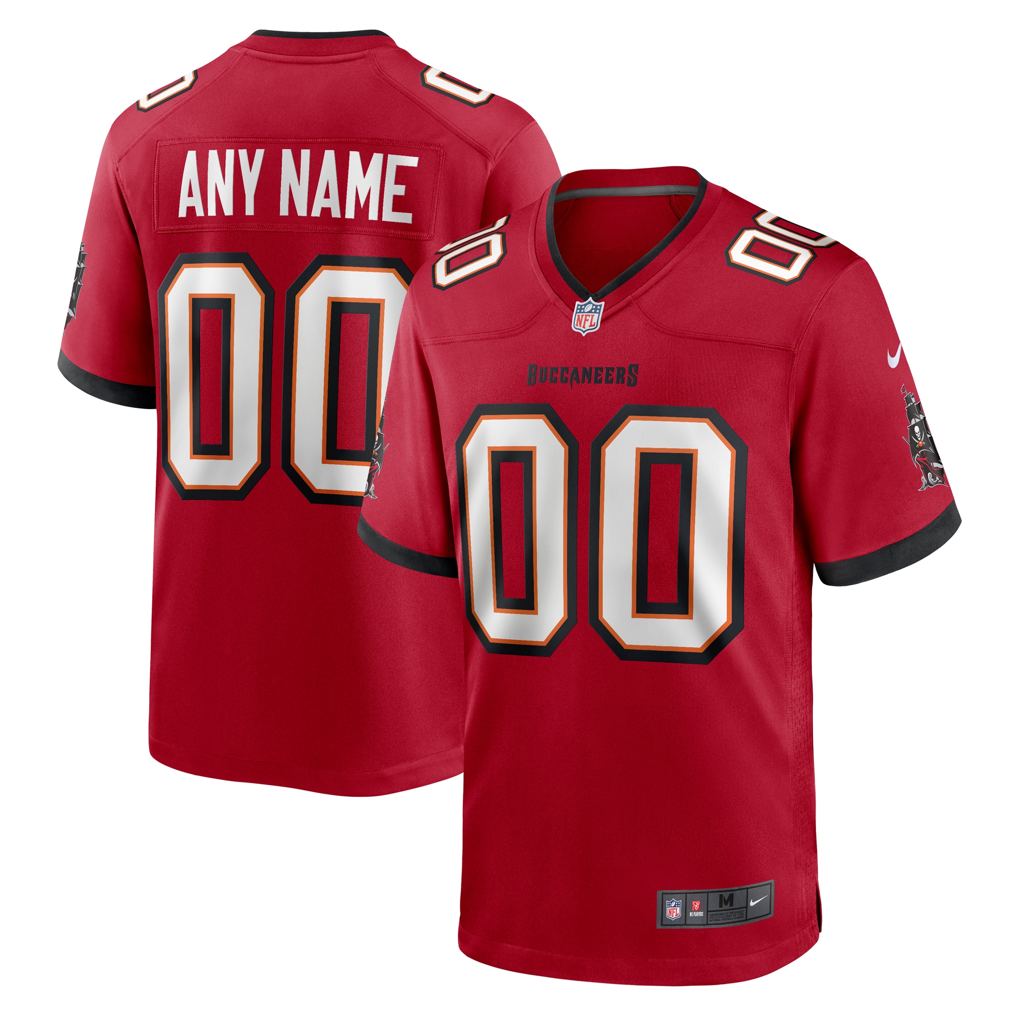 Nike Tampa Bay Buccaneers Custom Game Jersey - Red - vstockx