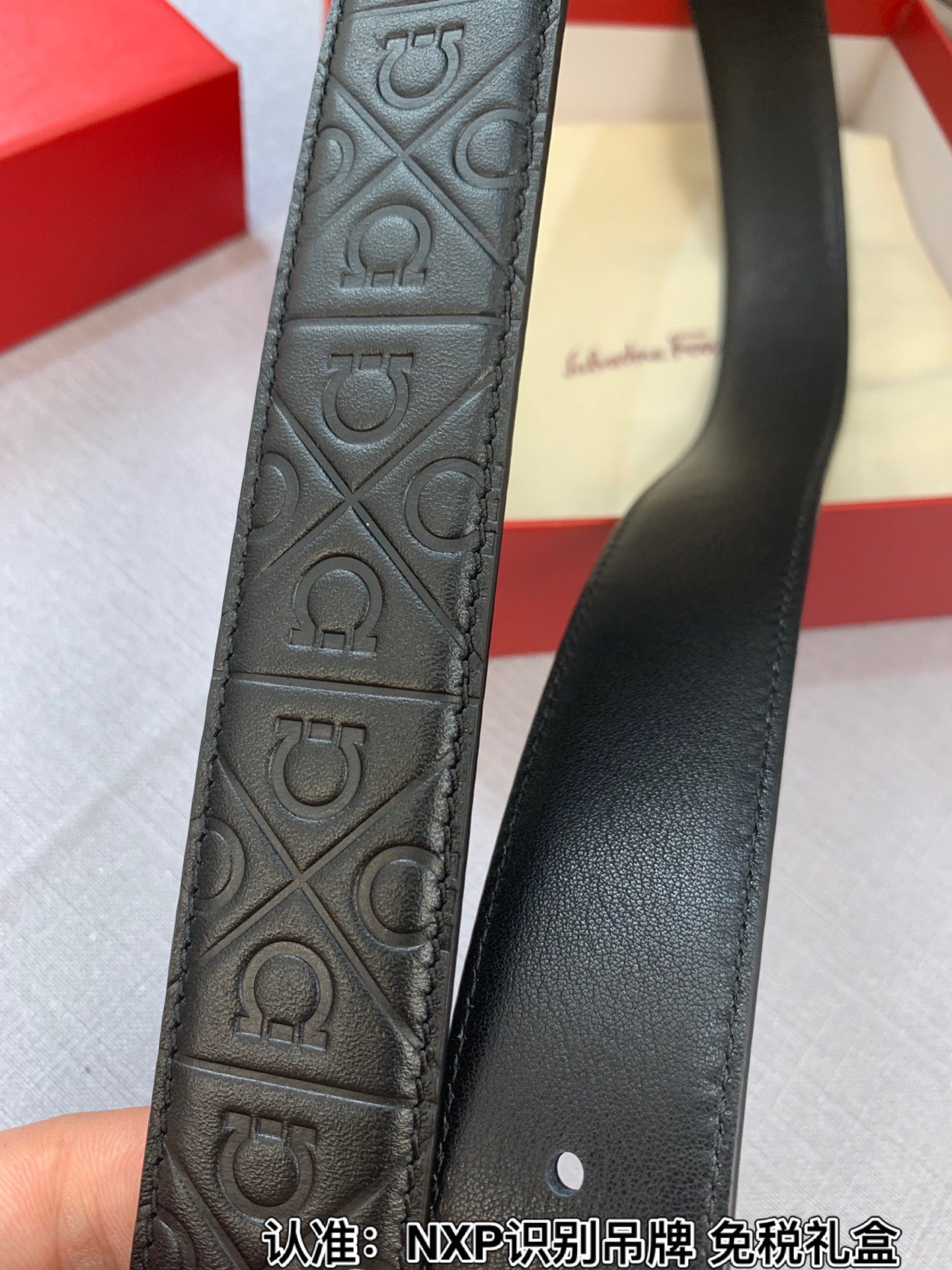 Streetwear Belt Ferragamo 319148 size:3.5cm - vstockx