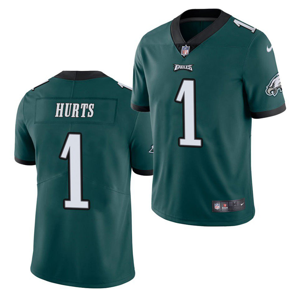 Youth Philadelphia Eagles Jalen Hurts Vapor Jersey - Green - vstockx