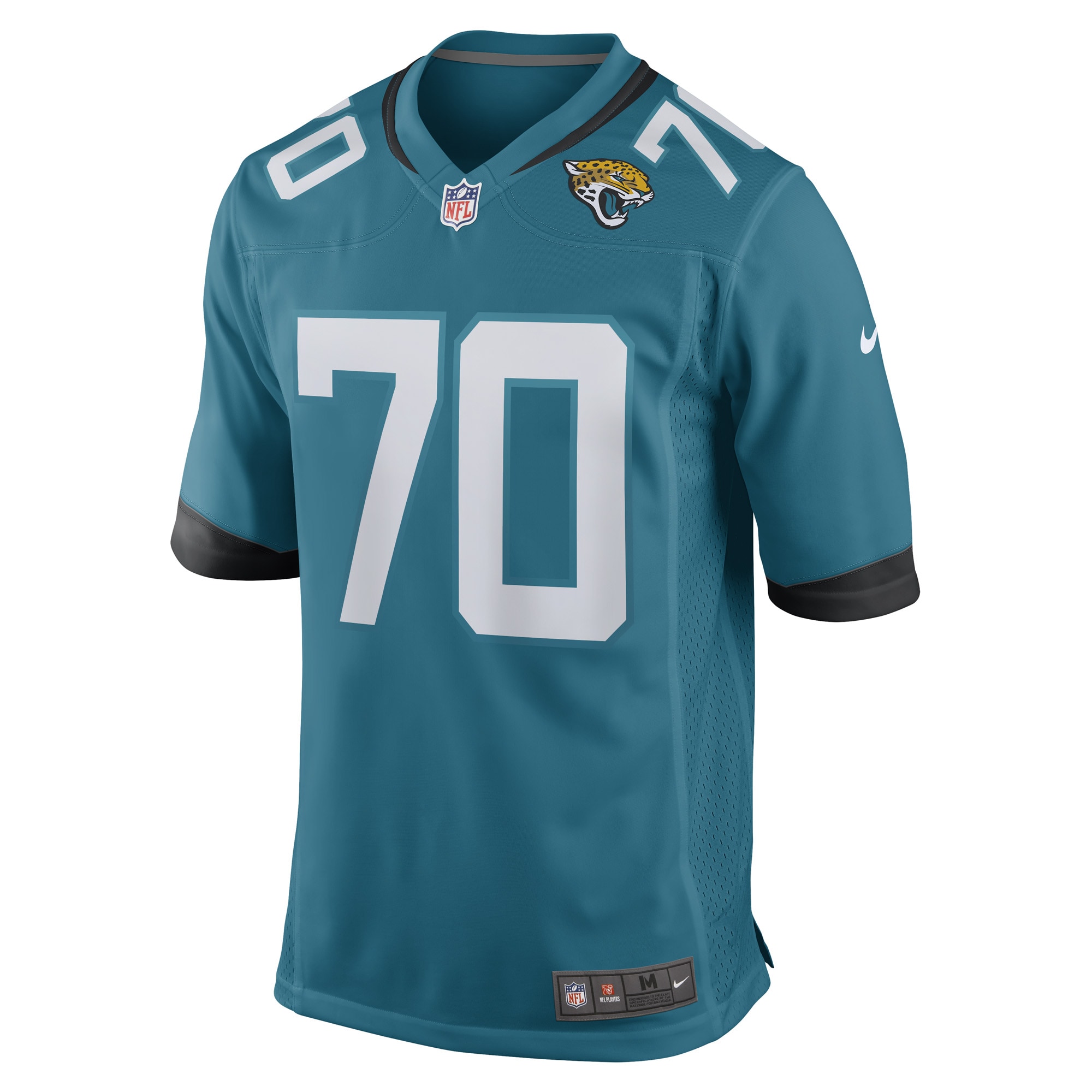 Cole Van Lanen Jacksonville Jaguars Nike Game Player Jersey - Teal - vstockx