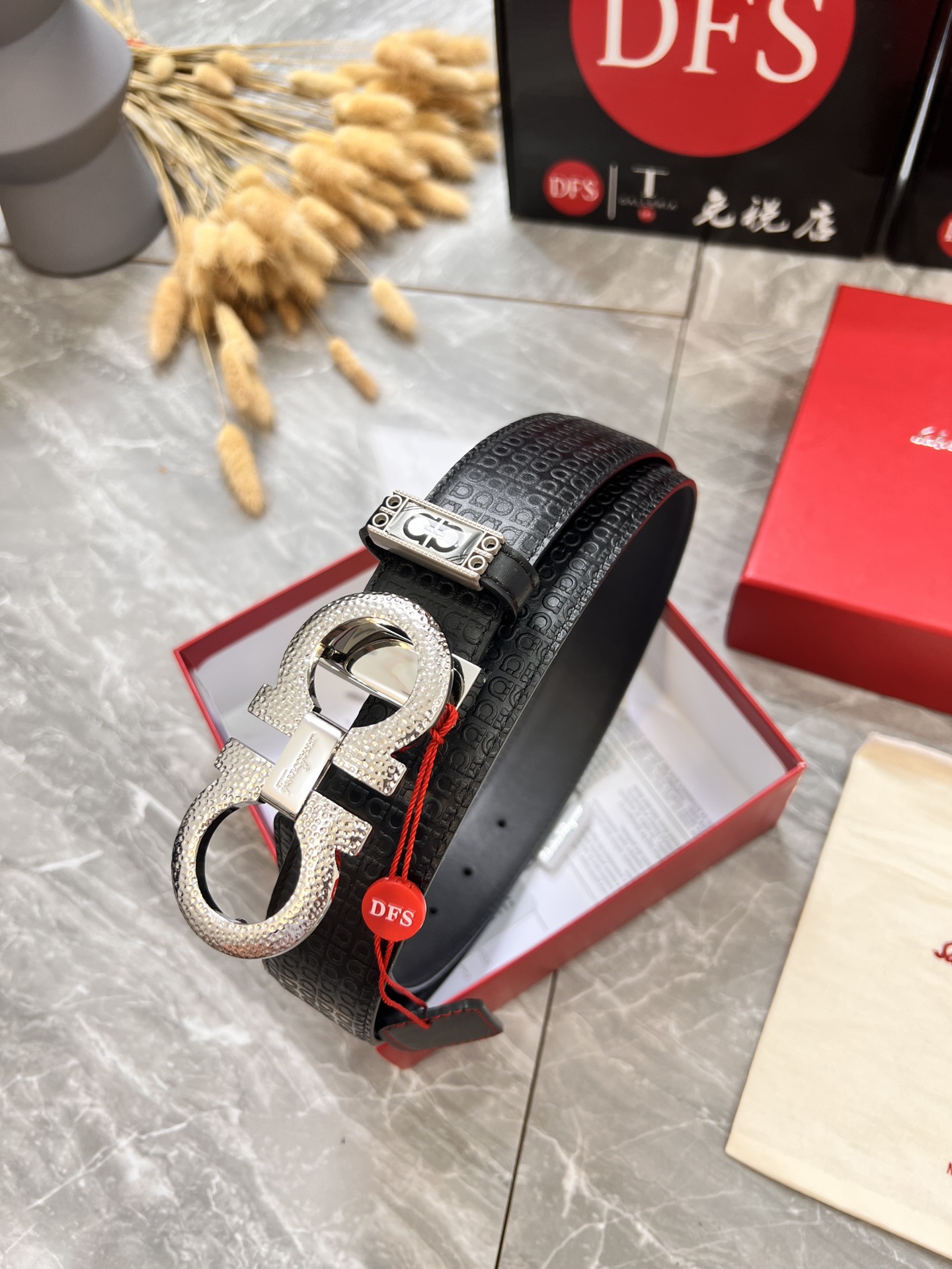 Streetwear Belt Ferragamo 319858 size:3.5cm - vstockx