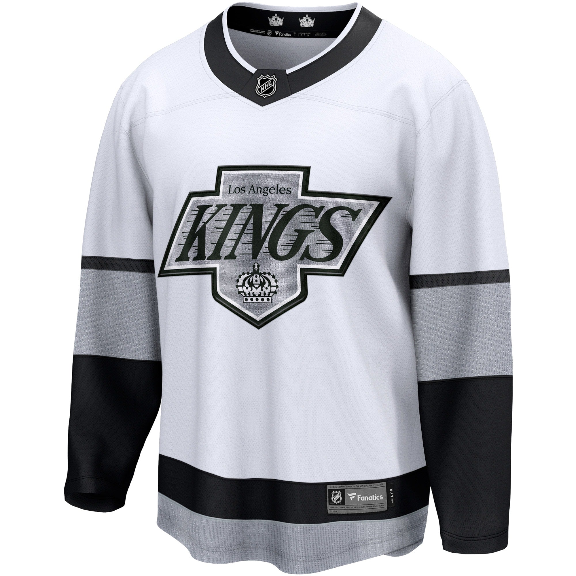 Men's Fanatics Branded White Los Angeles Kings Alternate Premier Breakaway Team Jersey - vstockx