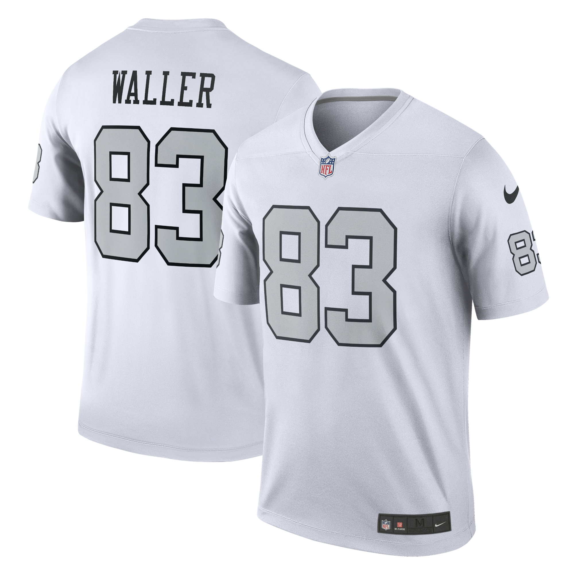 Darren Waller Las Vegas Raiders Nike Alternate Legend Jersey - White - vstockx