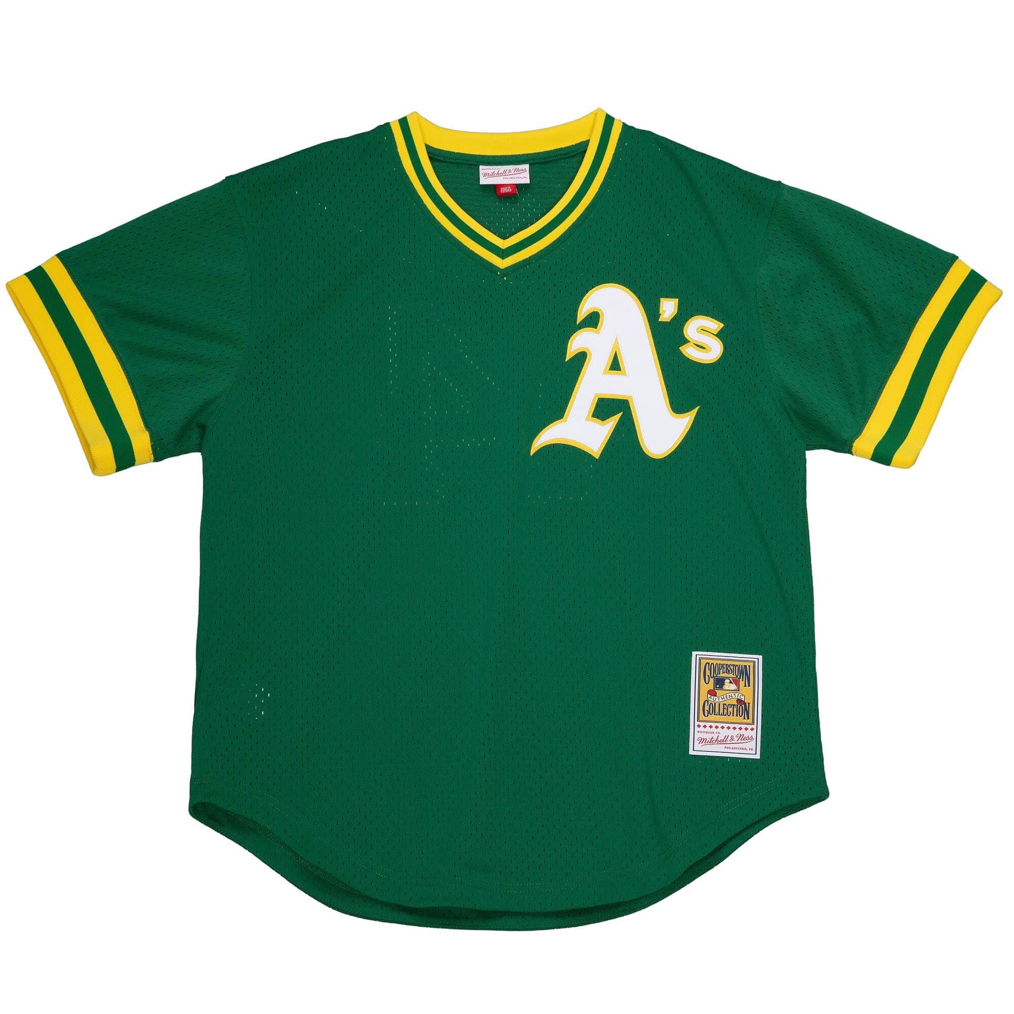 Authentic Reggie Jackson Oakland Athletics 1987 Pullover Jersey - vstockx
