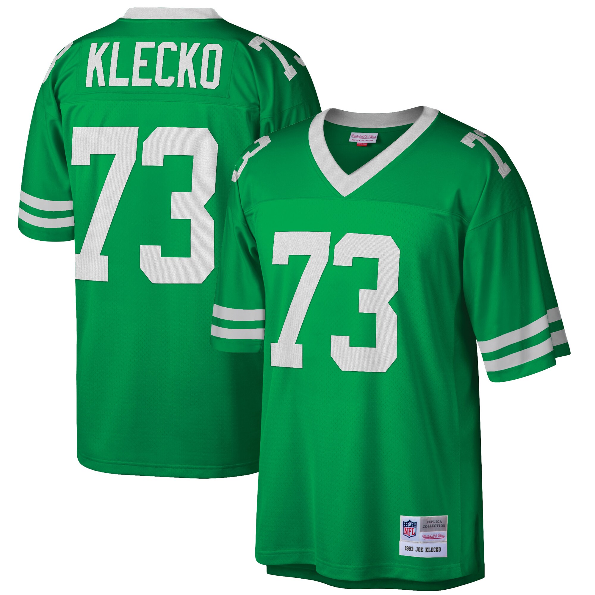 Joe Klecko New York Jets Mitchell & Ness Retired Player Legacy Replica Jersey - Green - vstockx