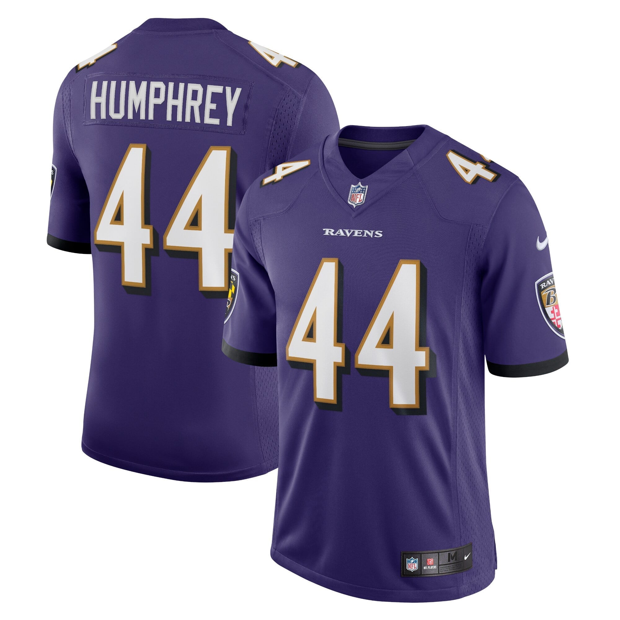 Men's Nike Marlon Humphrey Purple Baltimore Ravens Vapor Limited Jersey - vstockx