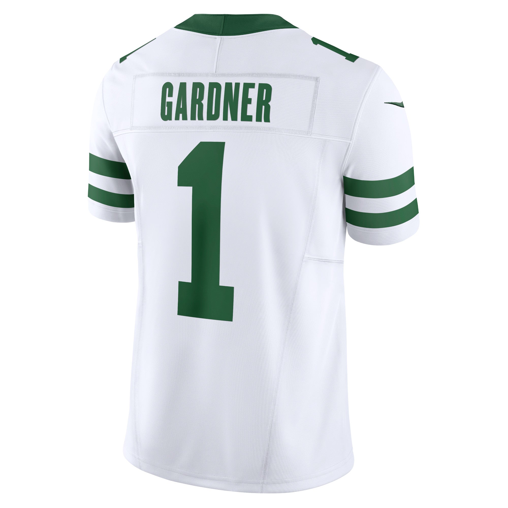 Men's Nike Ahmad Sauce Gardner White New York Jets Legacy Vapor F.U.S.E. Limited Jersey - vstockx