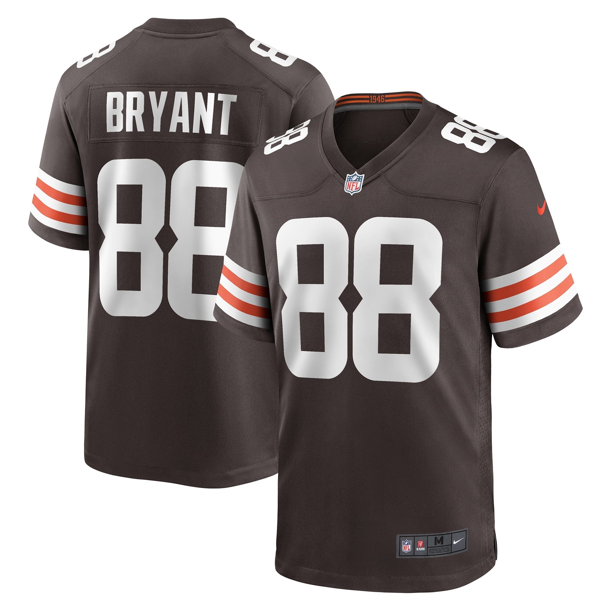 Men's Nike Harrison Bryant Brown Cleveland Browns Game Jersey - vstockx