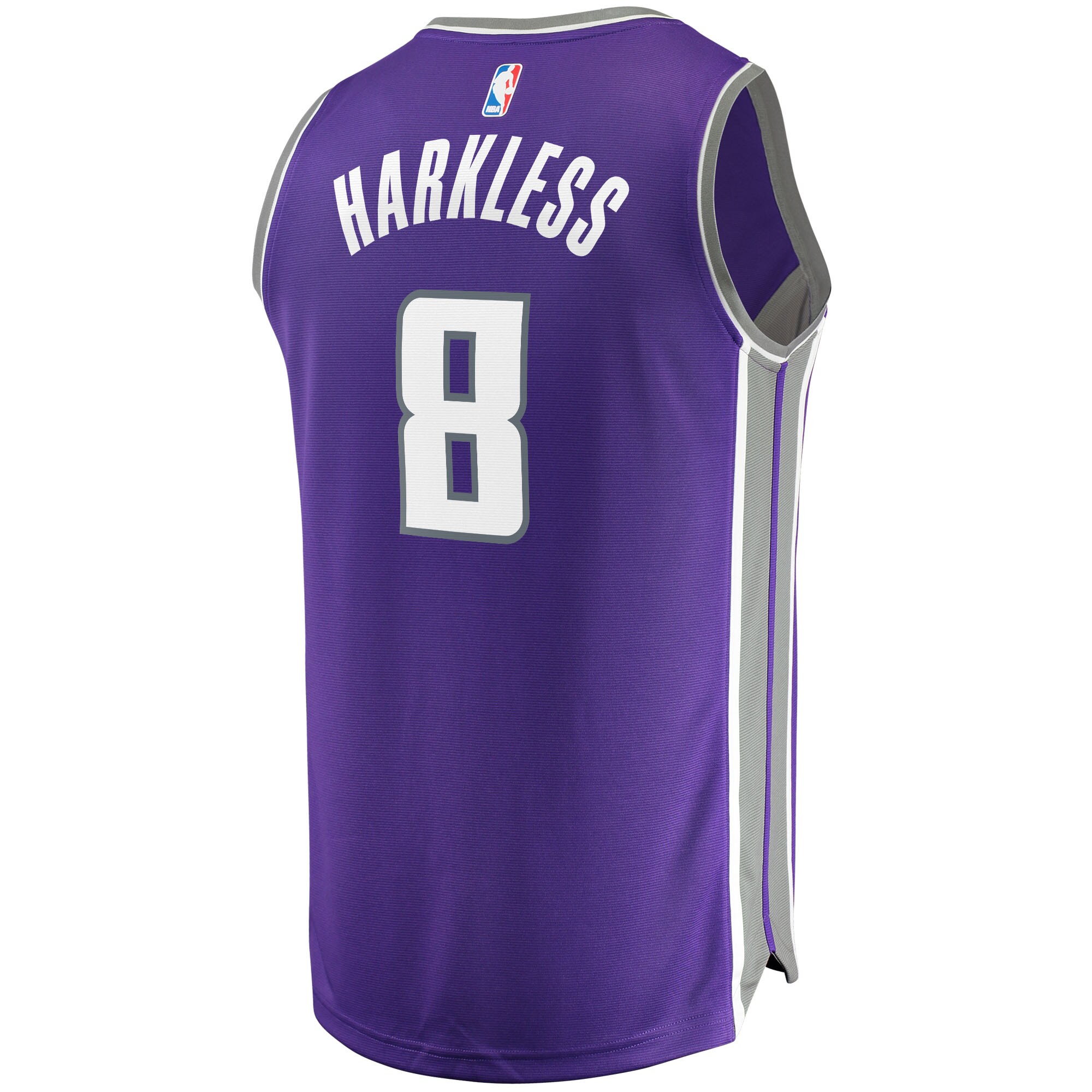 Maurice Harkless Sacramento Kings Fanatics Branded 2021/22 Fast Break Replica Jersey - Icon Edition - Purple - vstockx