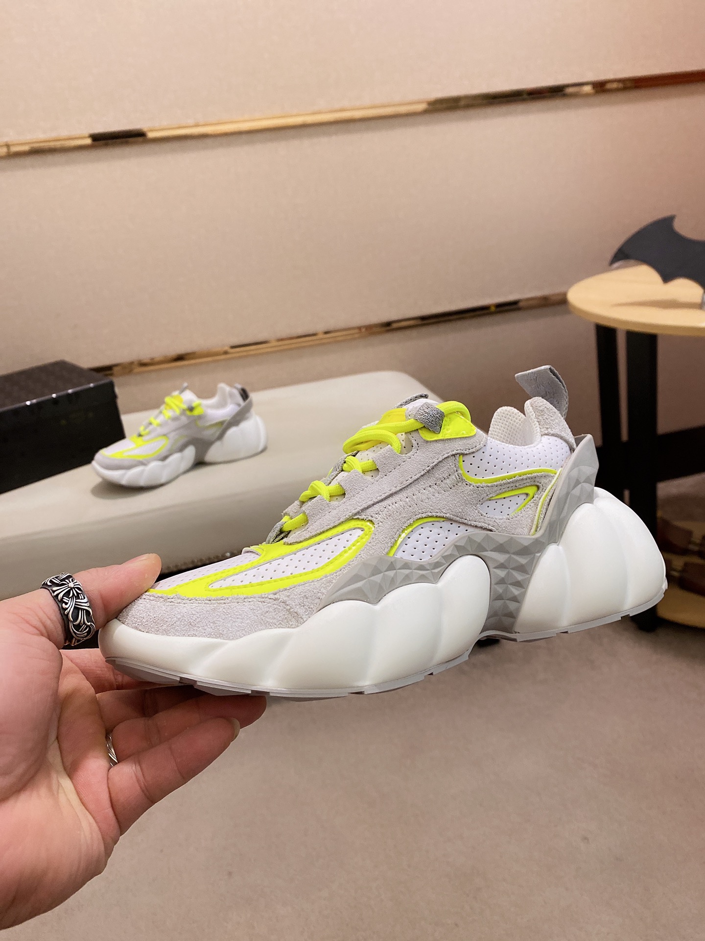 MCM Low Top Logo Lace-up Sneakers 11 - vstockx