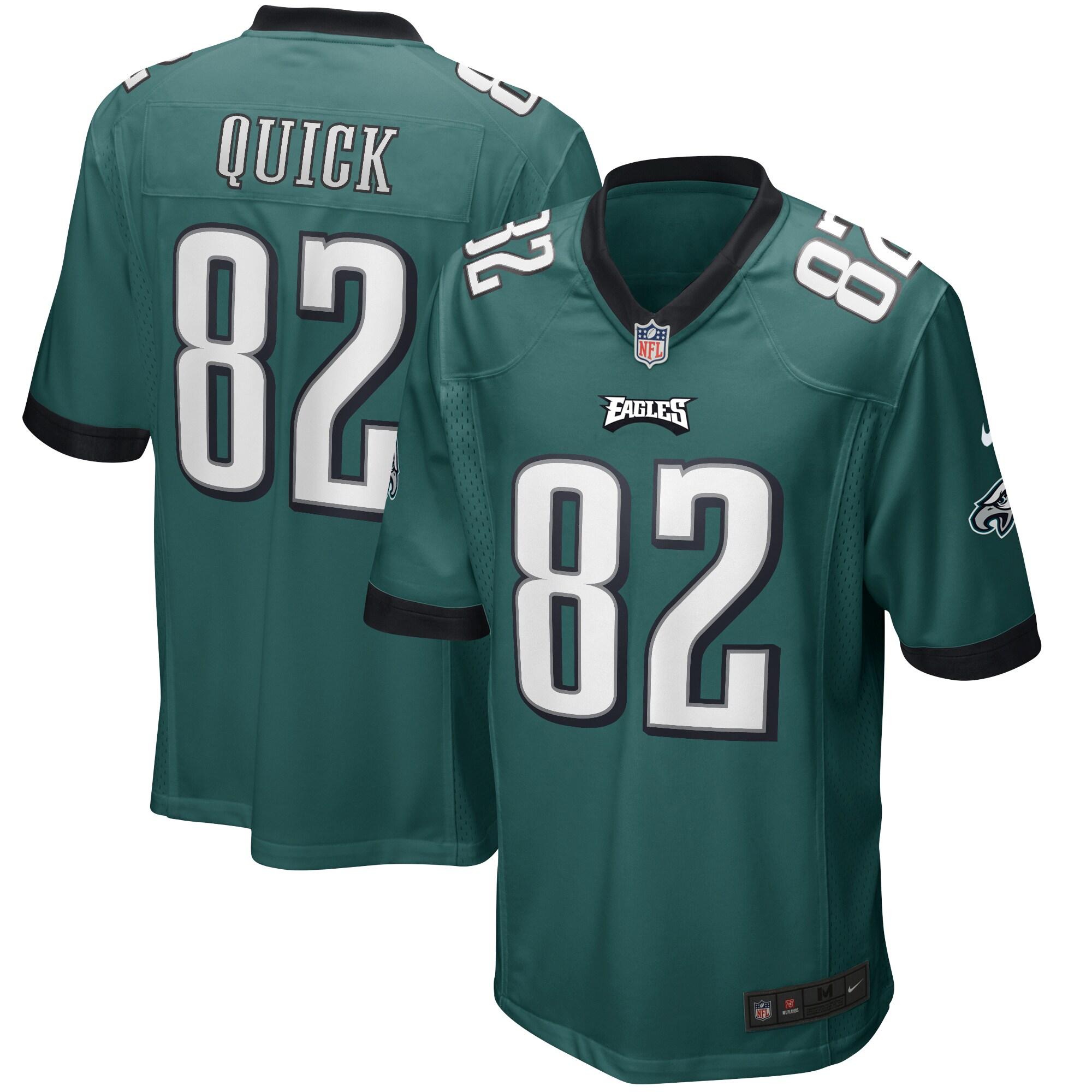 Mike Quick Philadelphia Eagles Nike Game Retired Player Jersey - Midnight Green - vstockx