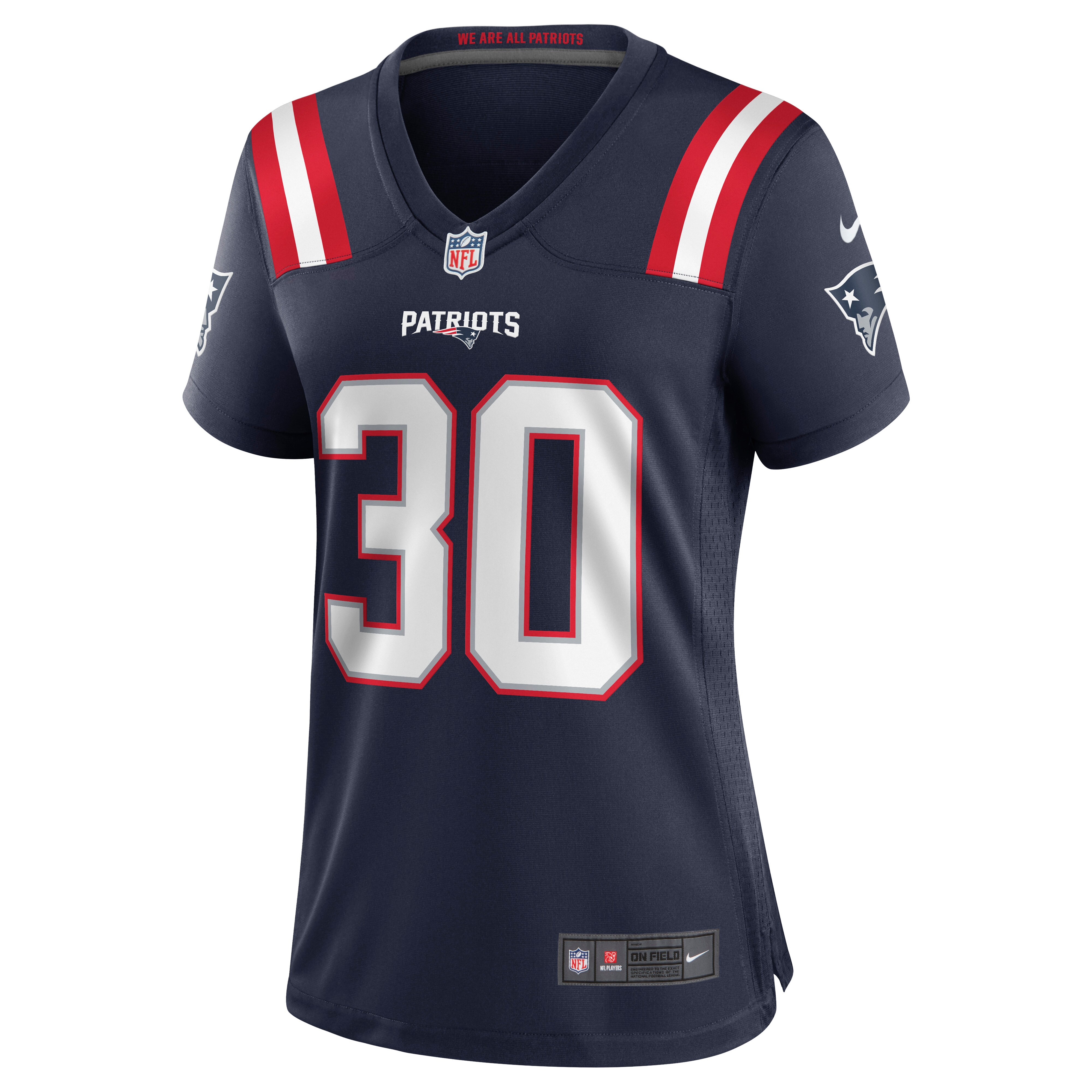 Jason McCourty New England Patriots Nike Women's Game Jersey - Navy - vstockx