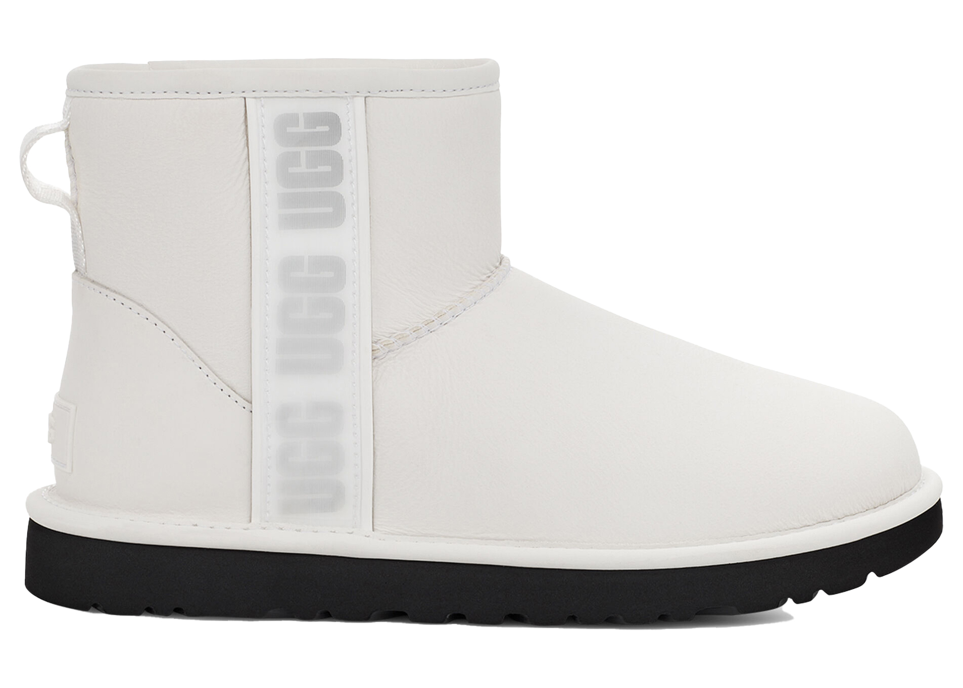 UGG Classic Mini Side Logo Boot Ultra Matte White (Women's) - vstockx