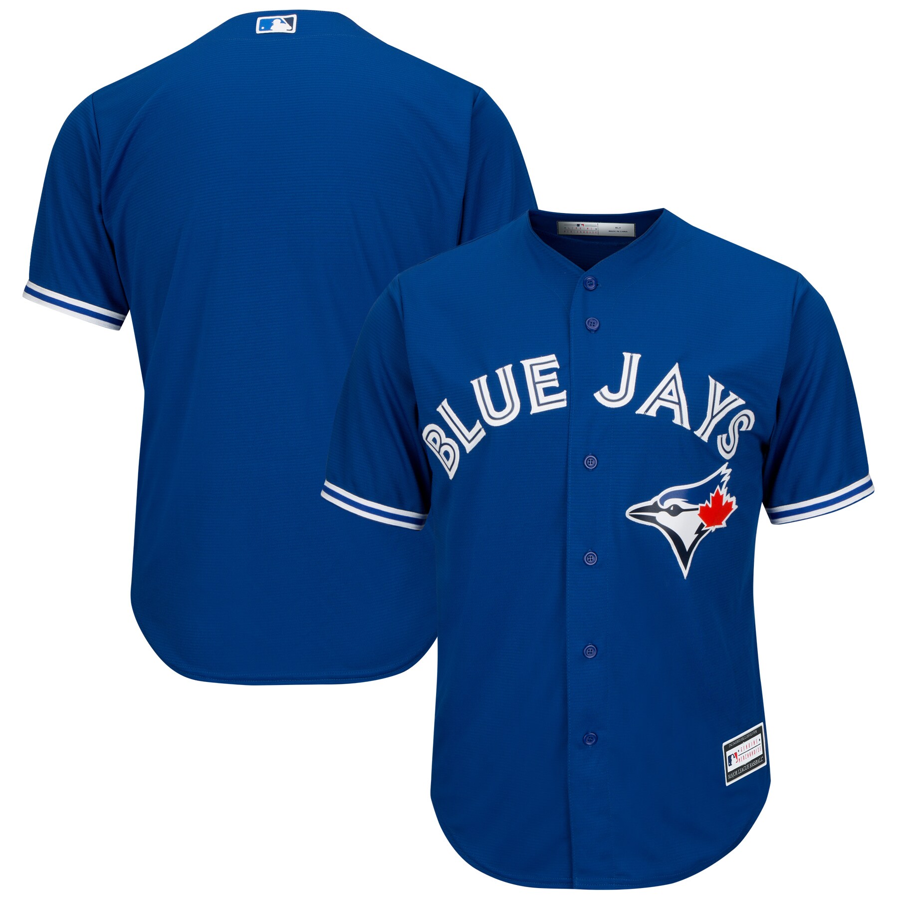 Toronto Blue Jays Big & Tall Replica Team Jersey - Royal - vstockx