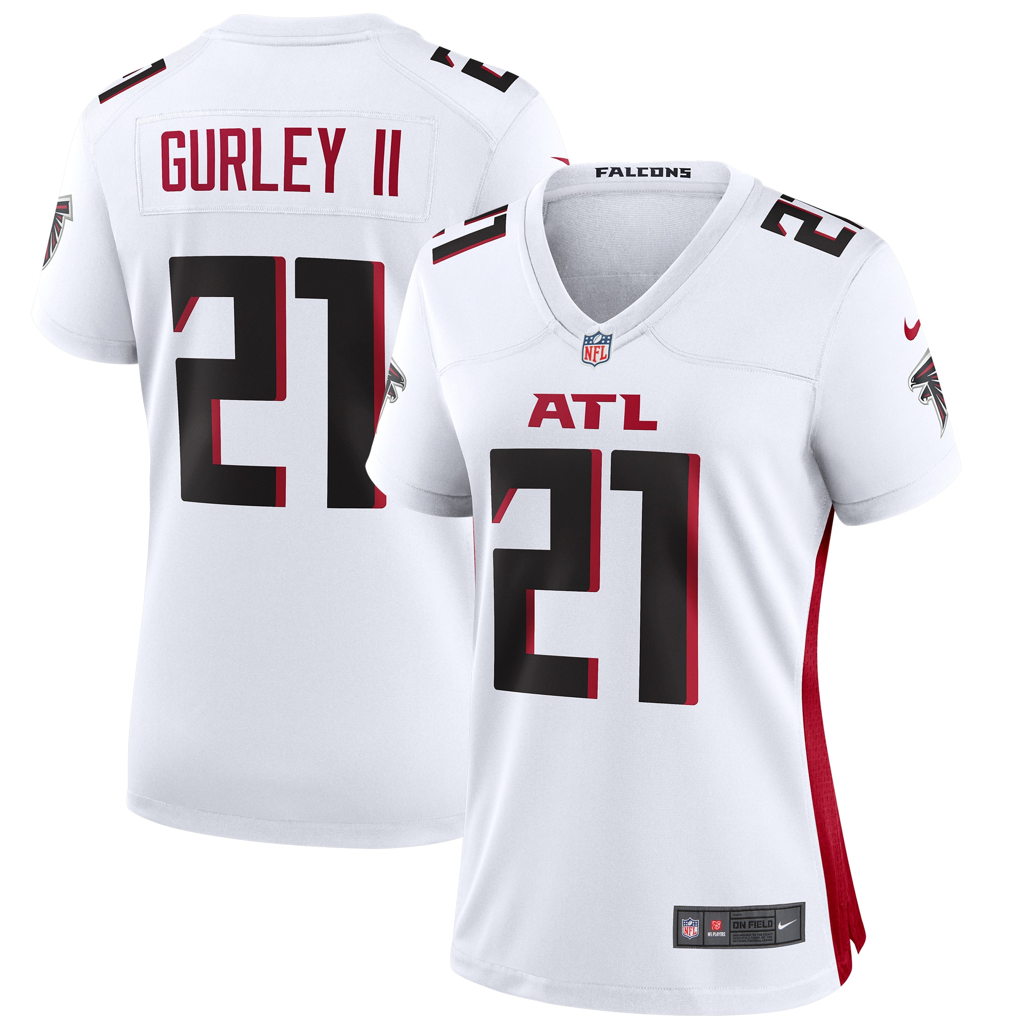 Todd Gurley II Atlanta Falcons Nike Women's Game Jersey - White - vstockx