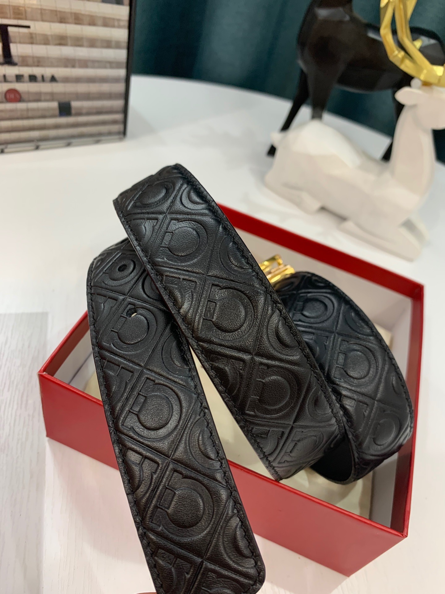 Streetwear Belt Ferragamo 319184 size:3.5cm - vstockx
