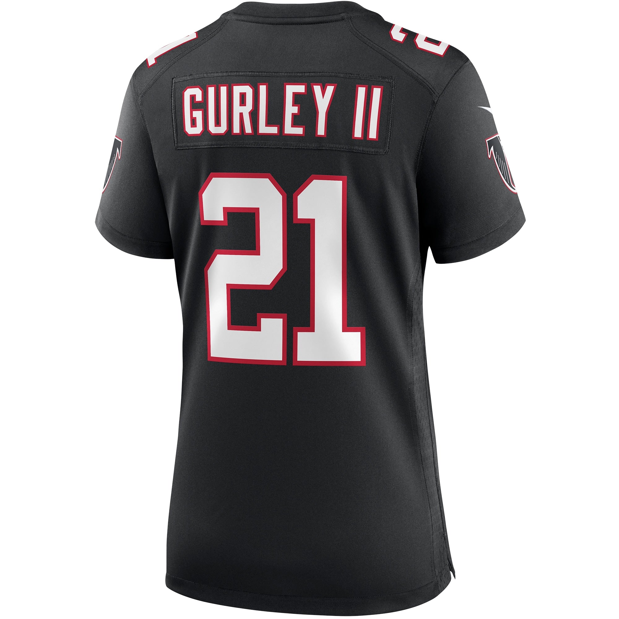 Women's Nike Todd Gurley II Black Atlanta Falcons Throwback Game Jersey - vstockx