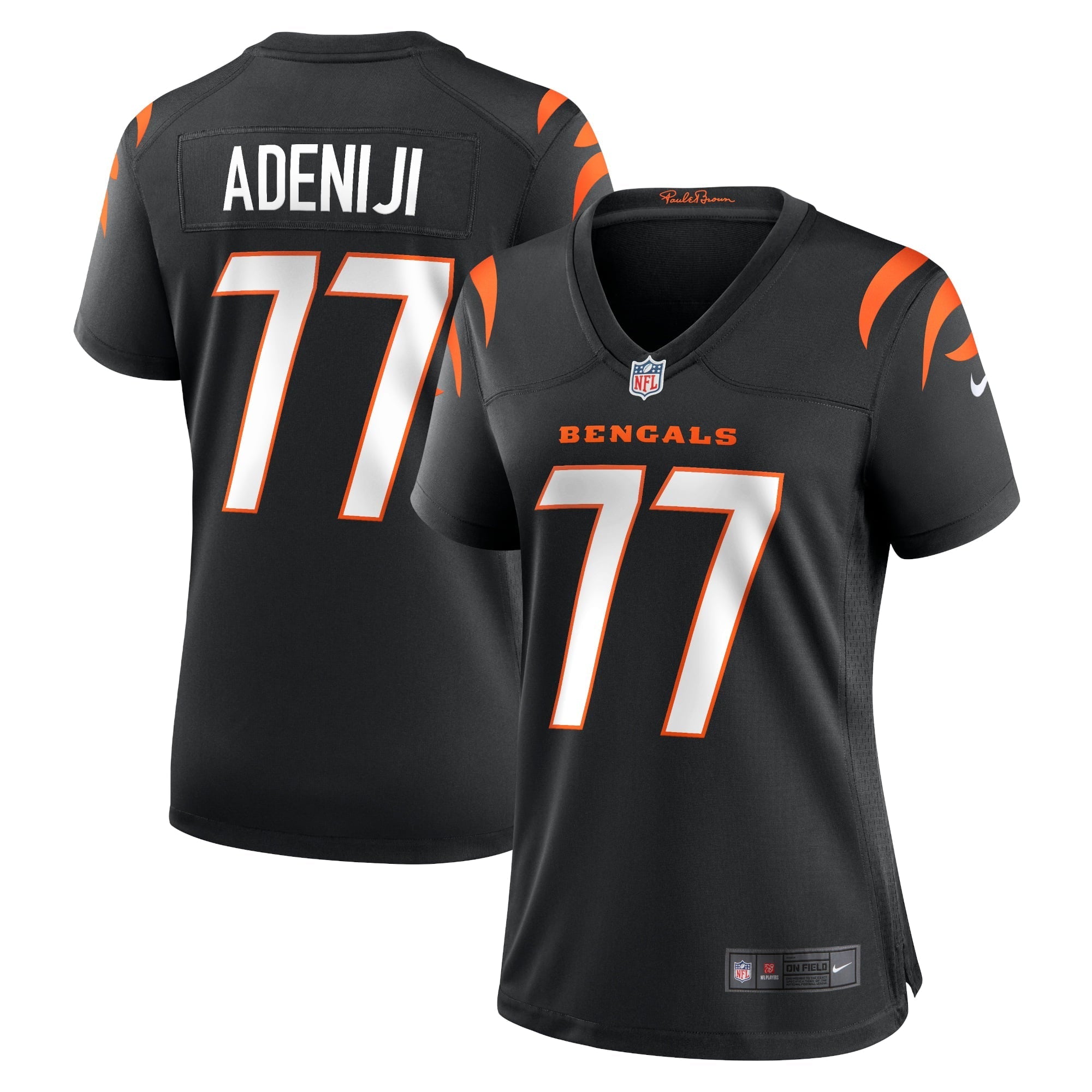 Women's Nike Hakeem Adeniji Black Cincinnati Bengals Game Jersey - vstockx