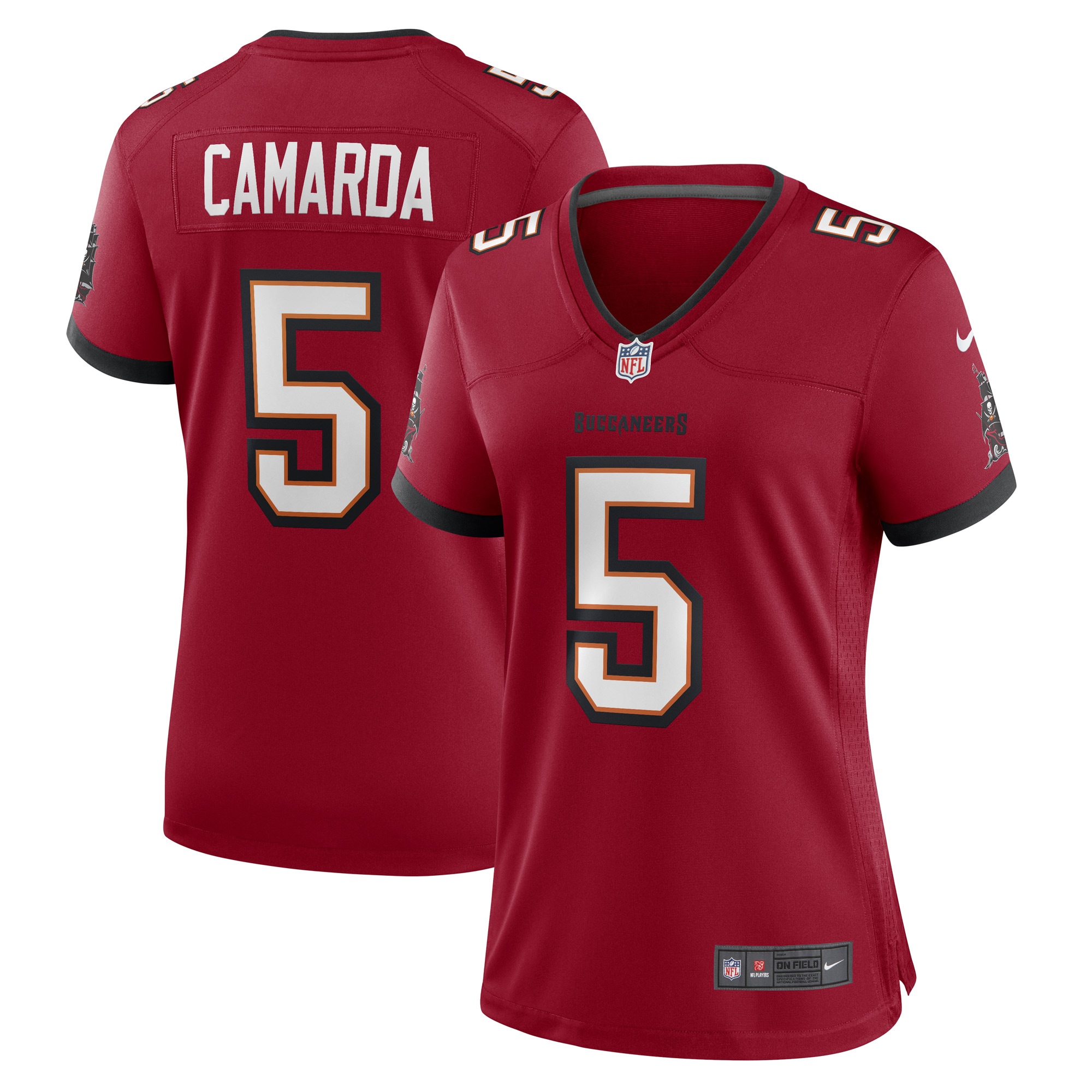 Jake Camarda Tampa Bay Buccaneers Nike Women's Game Player Jersey - Red - vstockx