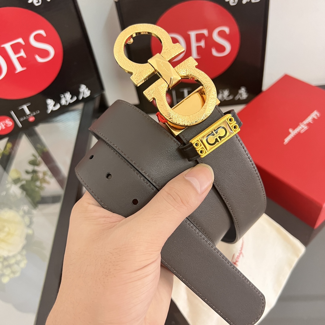 Streetwear Belt Ferragamo 320164 size:3.5cm - vstockx