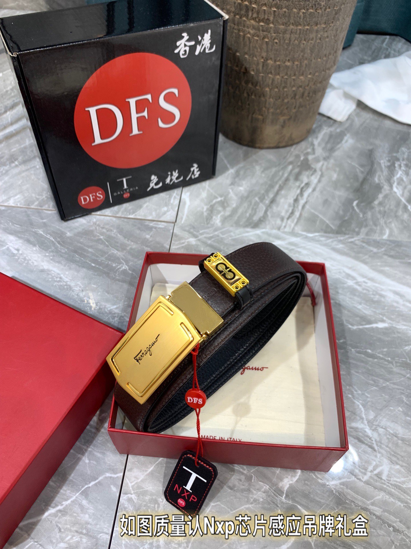 Streetwear Belt Ferragamo 319314 size:3.5cm - vstockx