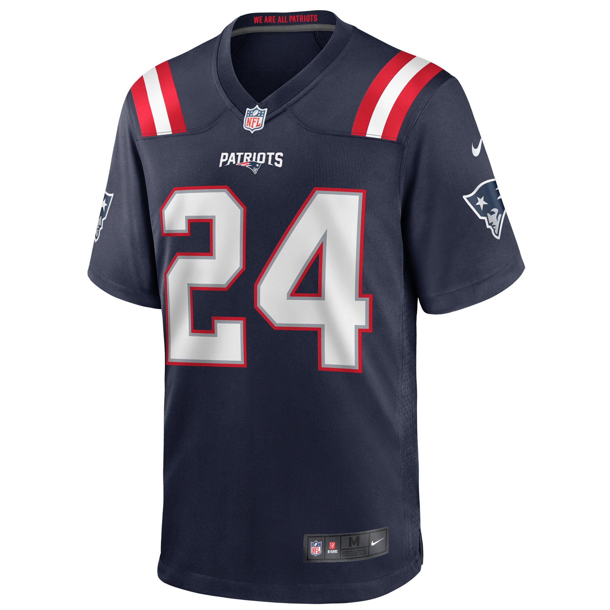 Stephon Gilmore New England Patriots Nike Game Player Jersey - Navy - vstockx