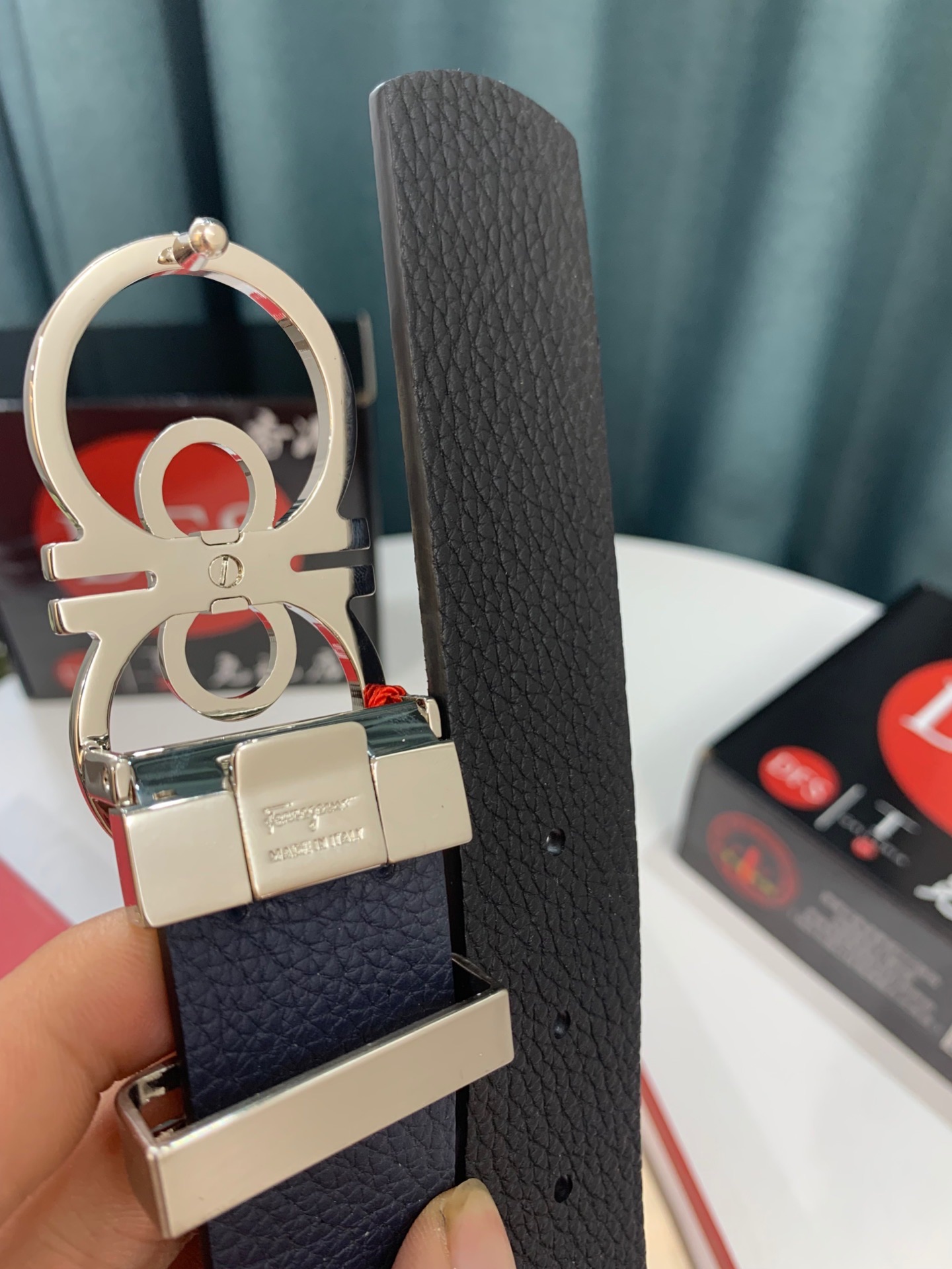 Streetwear Belt Ferragamo 319228 size:3.5cm - vstockx