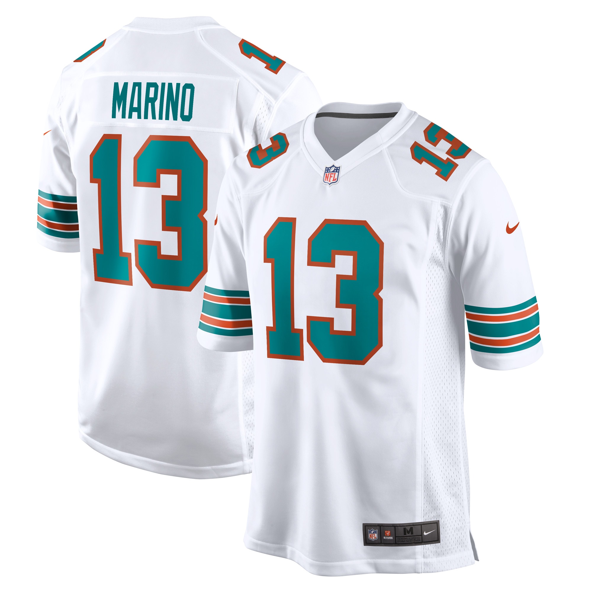 Dan Marino Miami Dolphins Nike Retired Player Jersey - White - vstockx