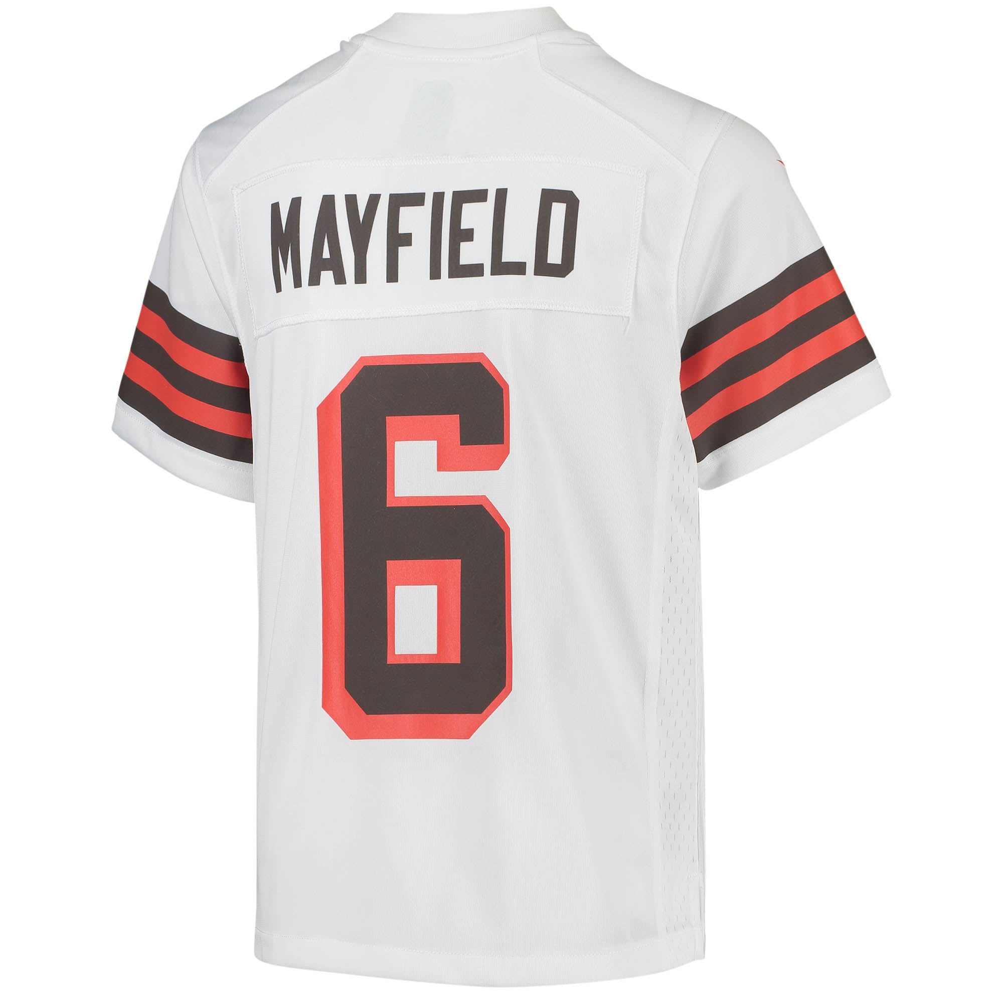 Baker Mayfield Cleveland Browns Nike Youth 1946 Collection Alternate Game Jersey - White - vstockx