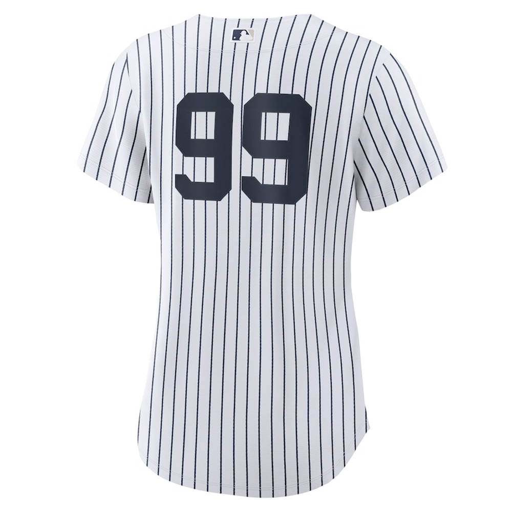 Women's New York Yankees Aaron Judge Cool Base Replica Home Jersey - White - vstockx