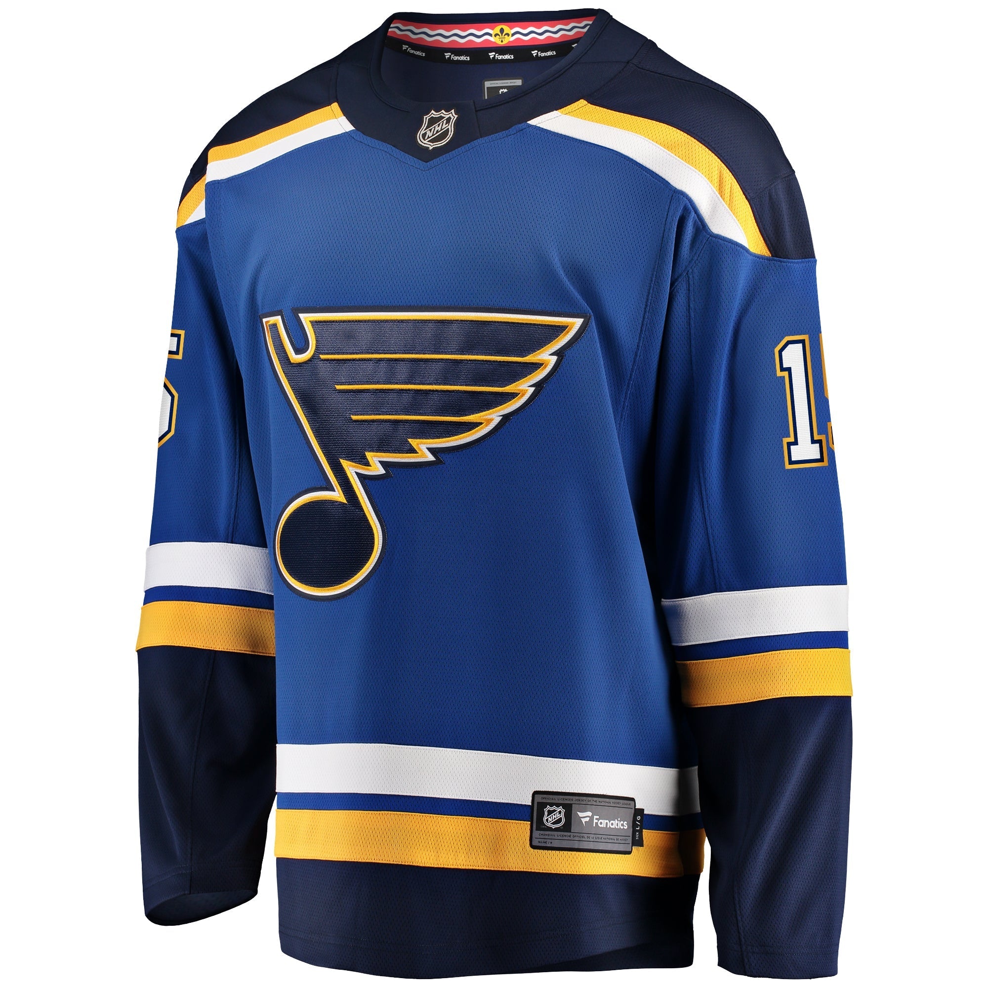 Men's Fanatics Branded Jakub Vrana Blue St. Louis Blues Home Breakaway Jersey - vstockx