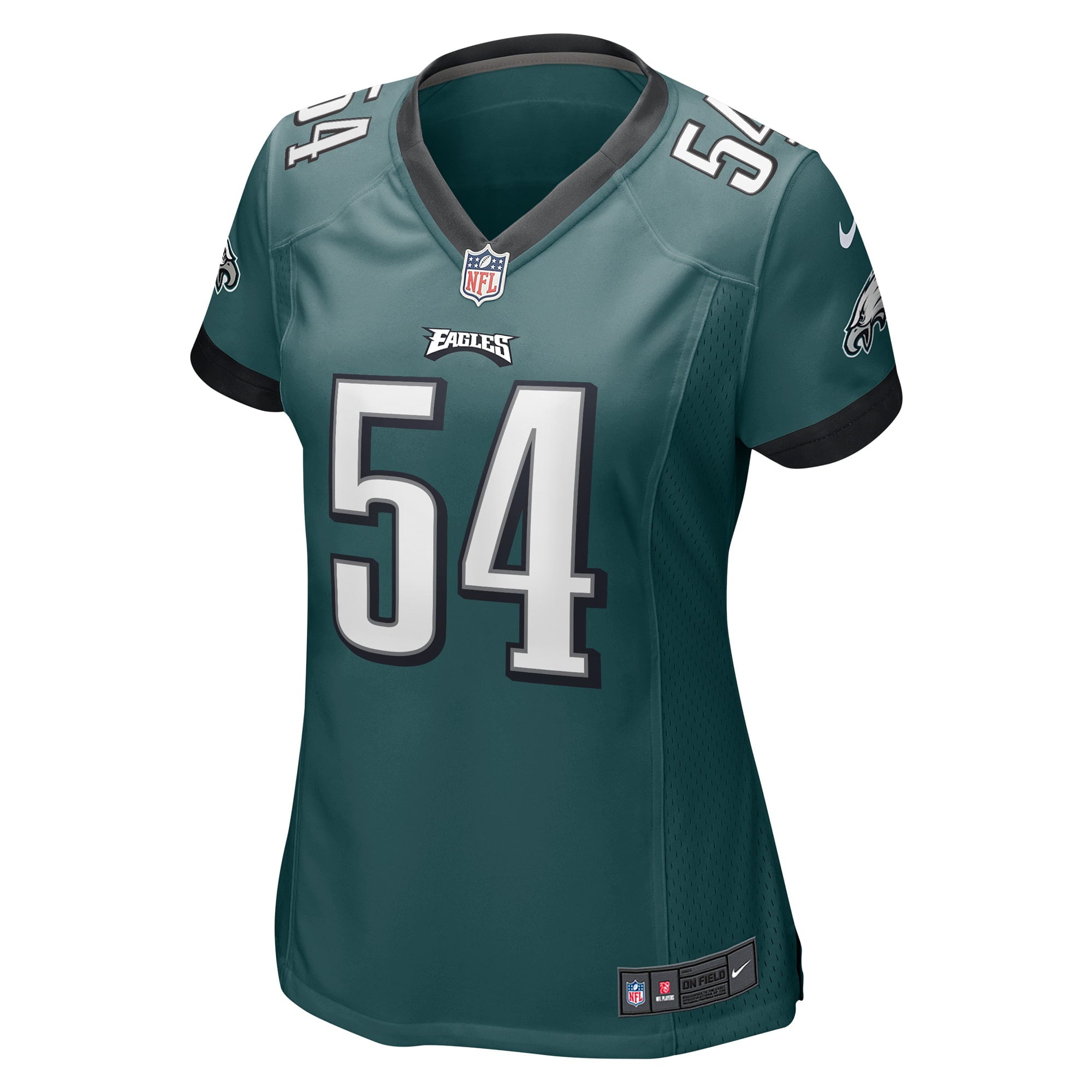 Women's Nike Shaun Bradley Midnight Green Philadelphia Eagles Game Jersey - vstockx