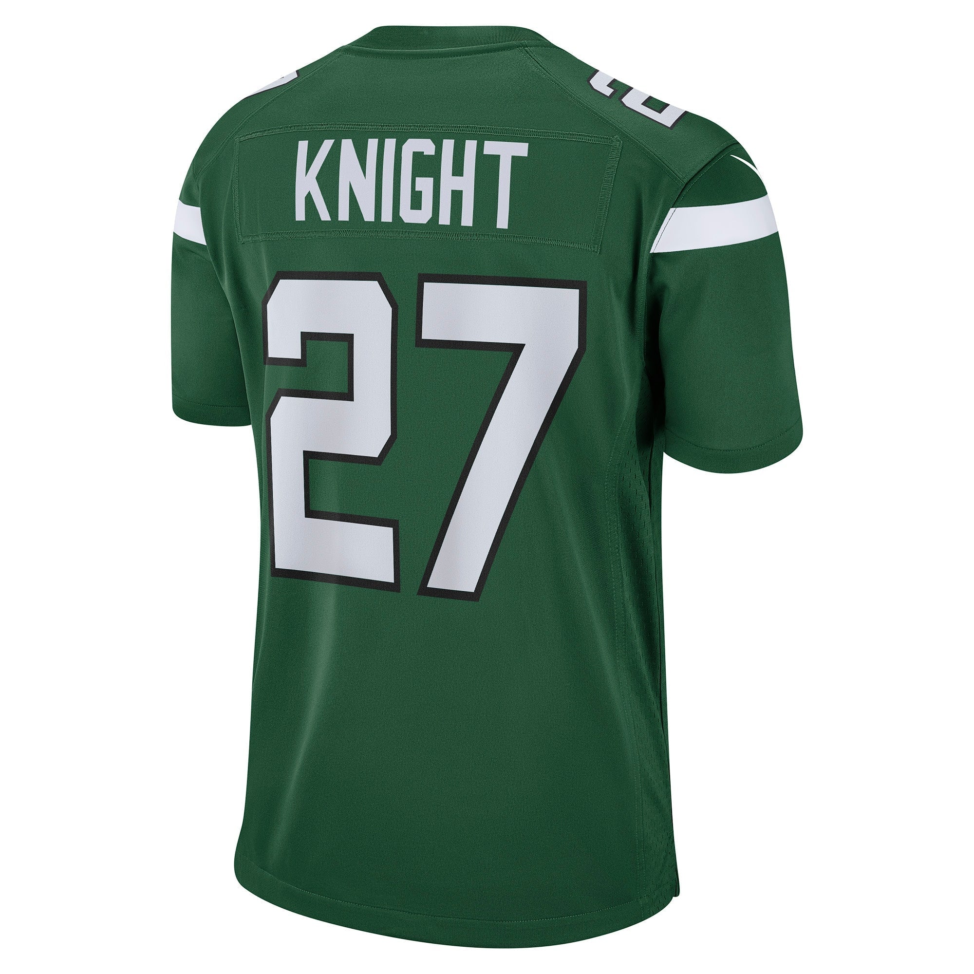 Men's Nike Zonovan Knight Gotham Green New York Jets Game Player Jersey - vstockx