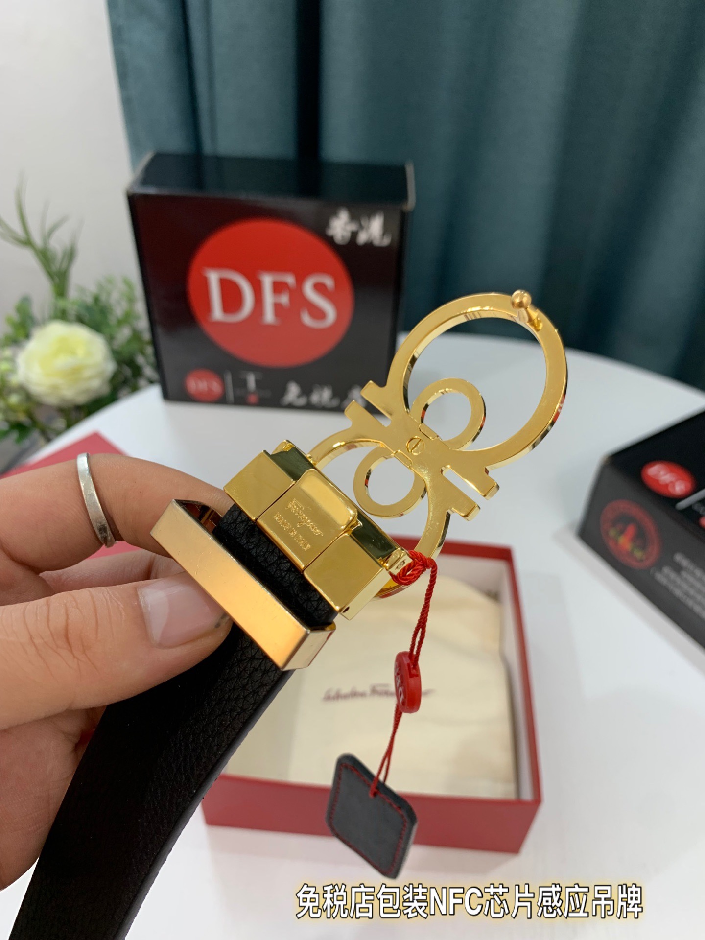 Streetwear Belt Ferragamo 319227 size:3.5cm - vstockx