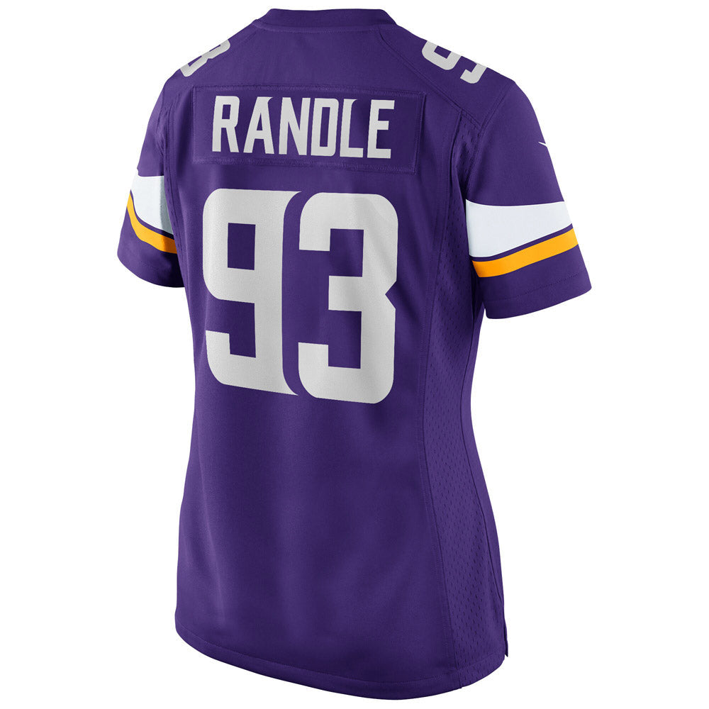 Women's Minnesota Vikings John Randle Game Retired Player Jersey Purple - vstockx