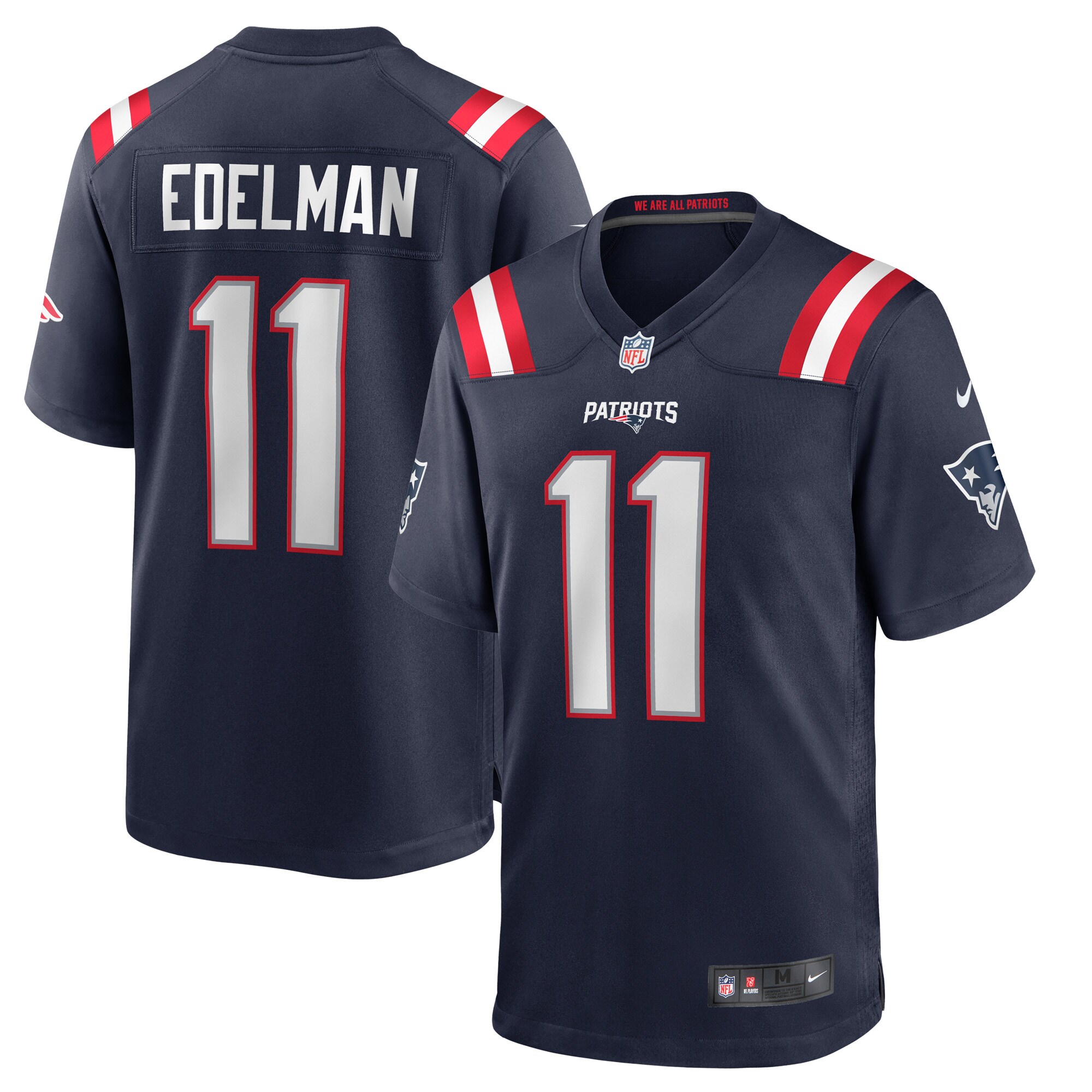 Julian Edelman New England Patriots Nike Game Player Jersey - Navy - vstockx