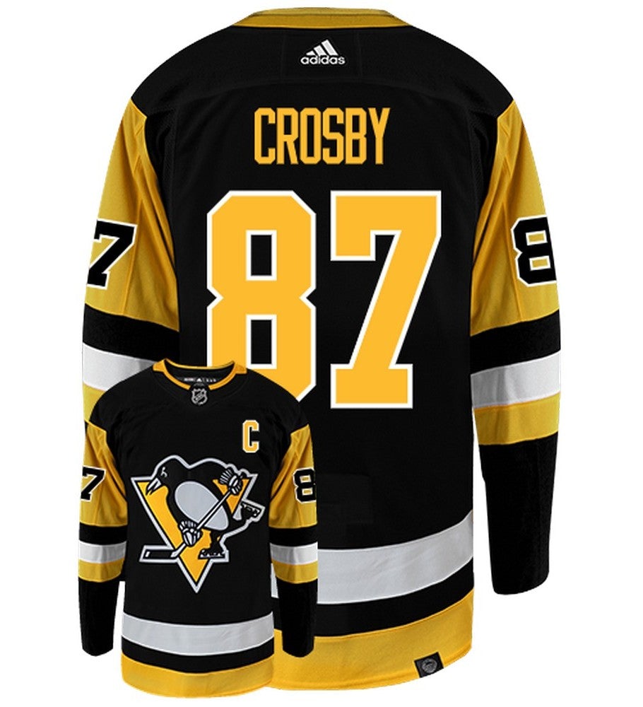 Sidney Crosby Pittsburgh Penguins Adidas Primegreen Authentic NHL Hockey Jersey - vstockx