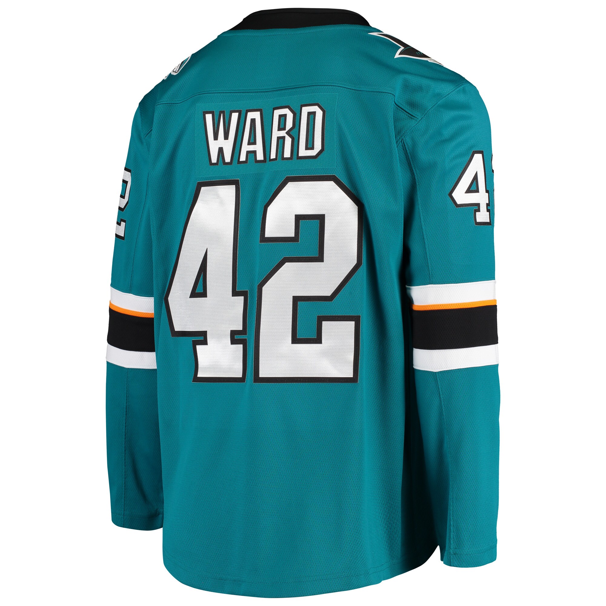 Joel Ward San Jose Sharks Fanatics Branded Breakaway Home Player Jersey - Teal - vstockx