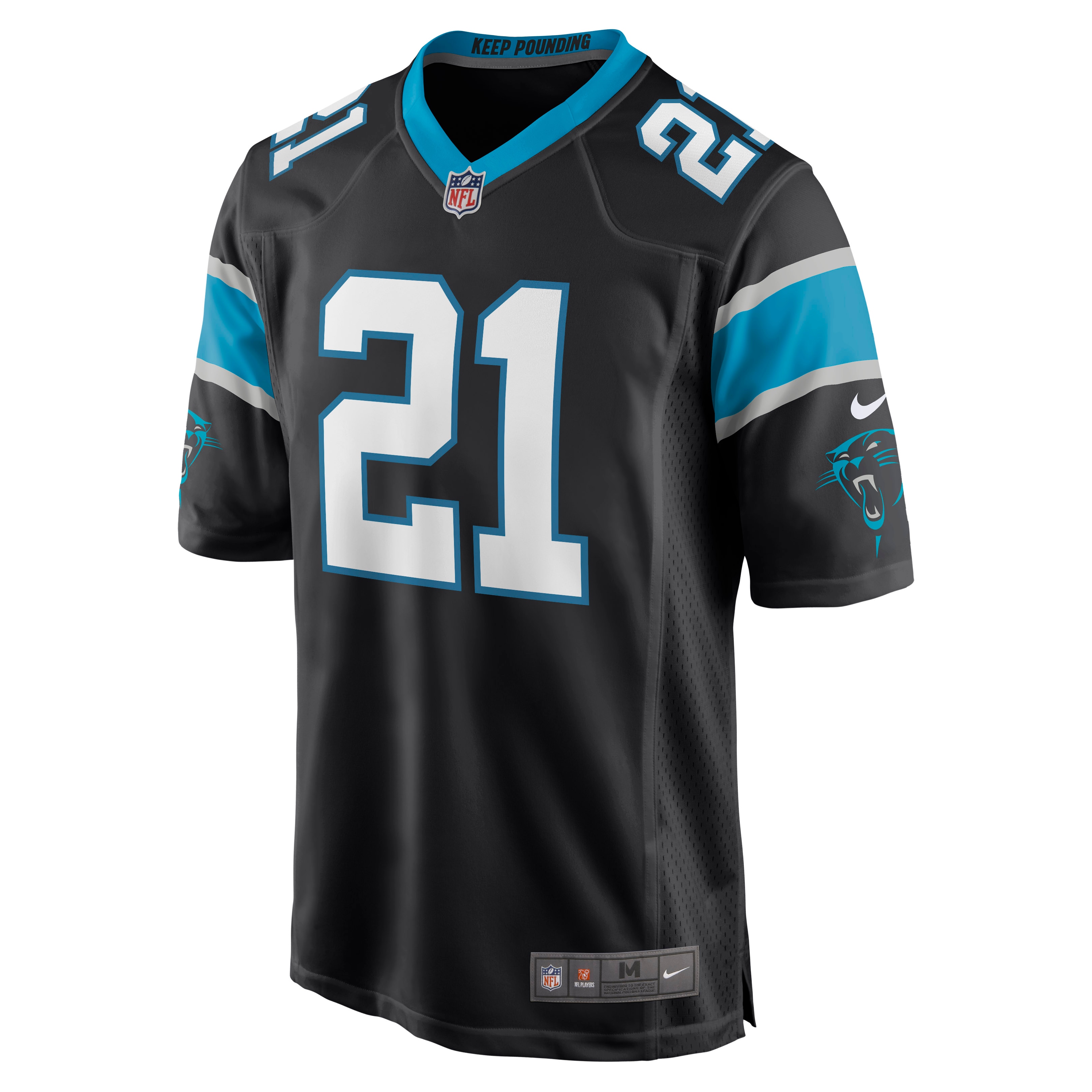 Jeremy Chinn Carolina Panthers Nike Game Jersey - Black - vstockx
