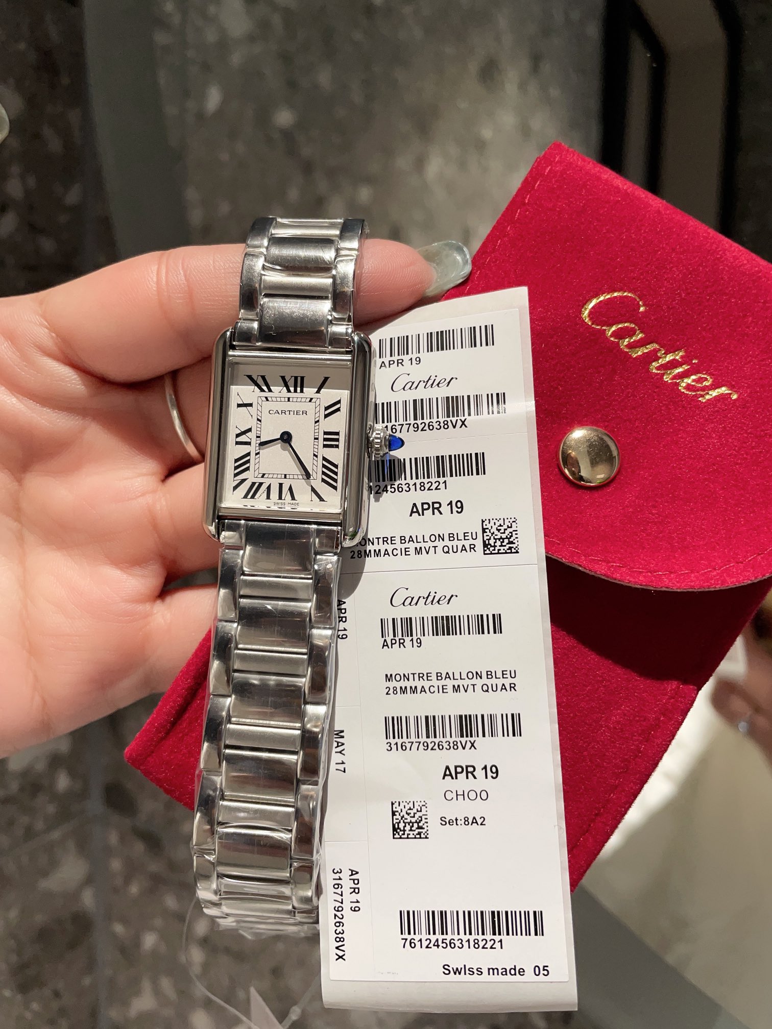 Watches Cartier 322104 size:25.5 mm - vstockx