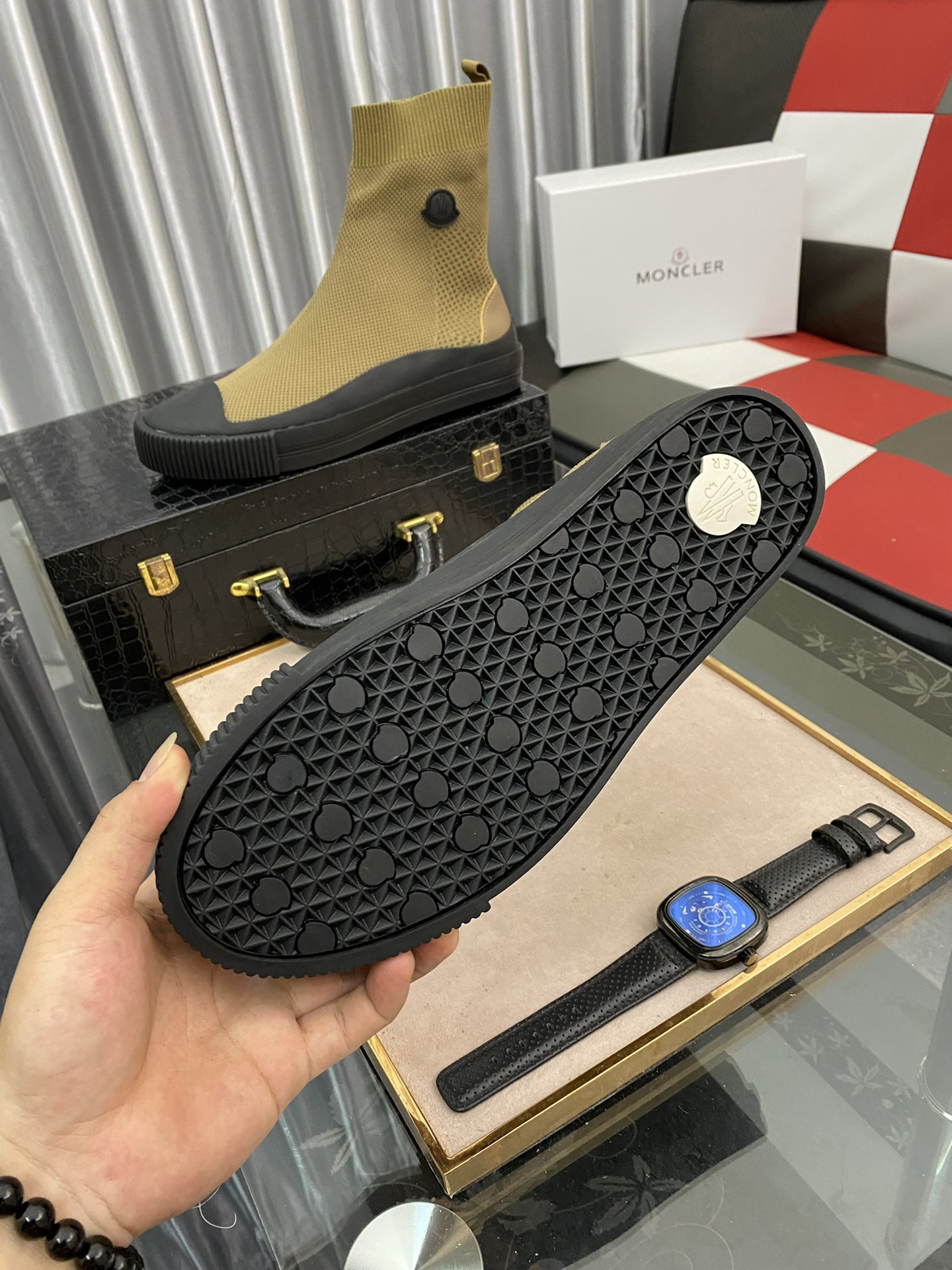 Moncler Socks Sneaker 2 - vstockx