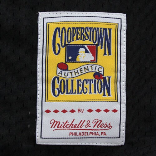 Mitchell & Ness Pittsburgh Pirates Kent Tekulve 1982 Cooperstown Collection Authentic Practice Jersey - Black - vstockx