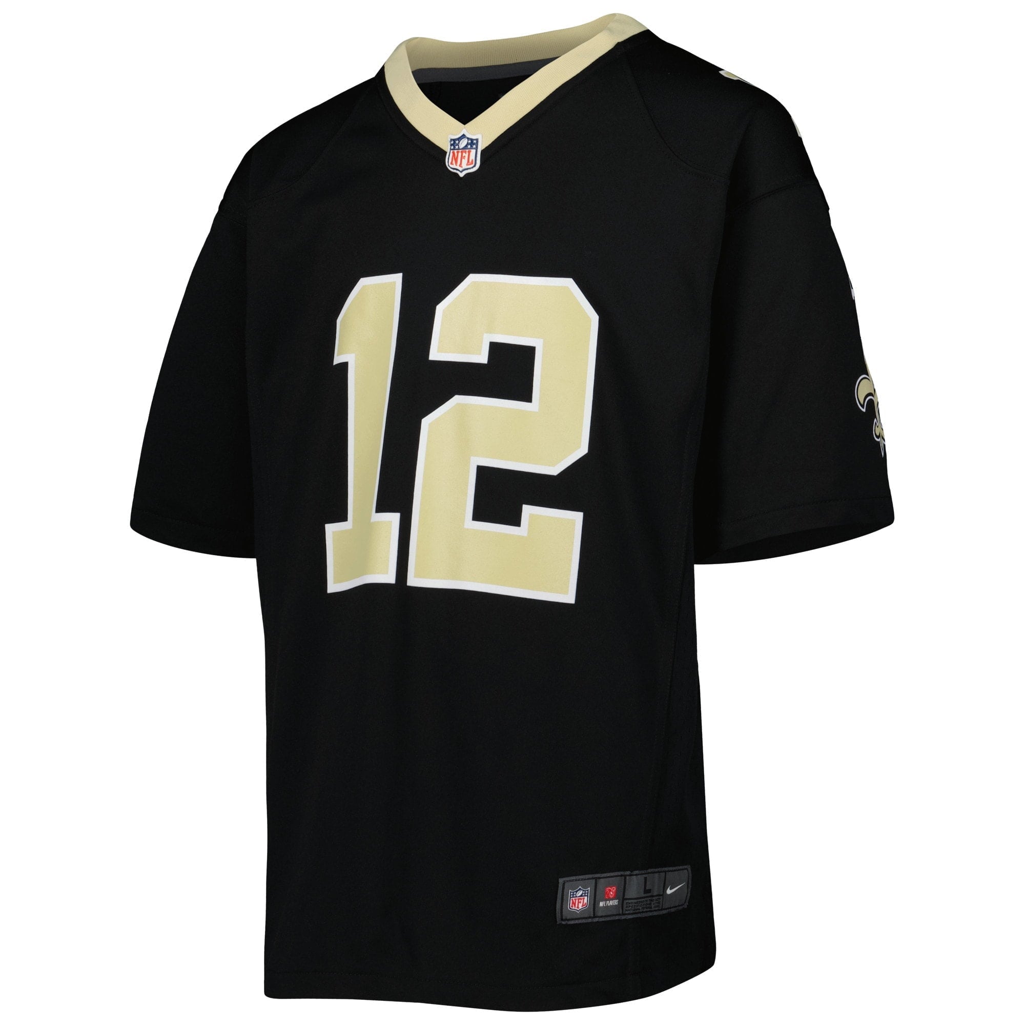 Youth Nike Chris Olave Black New Orleans Saints Game Jersey - vstockx