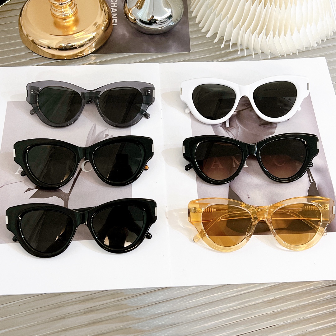 Sunglasses Saint Laurent YSL SL506 Size:51-18-145 - vstockx
